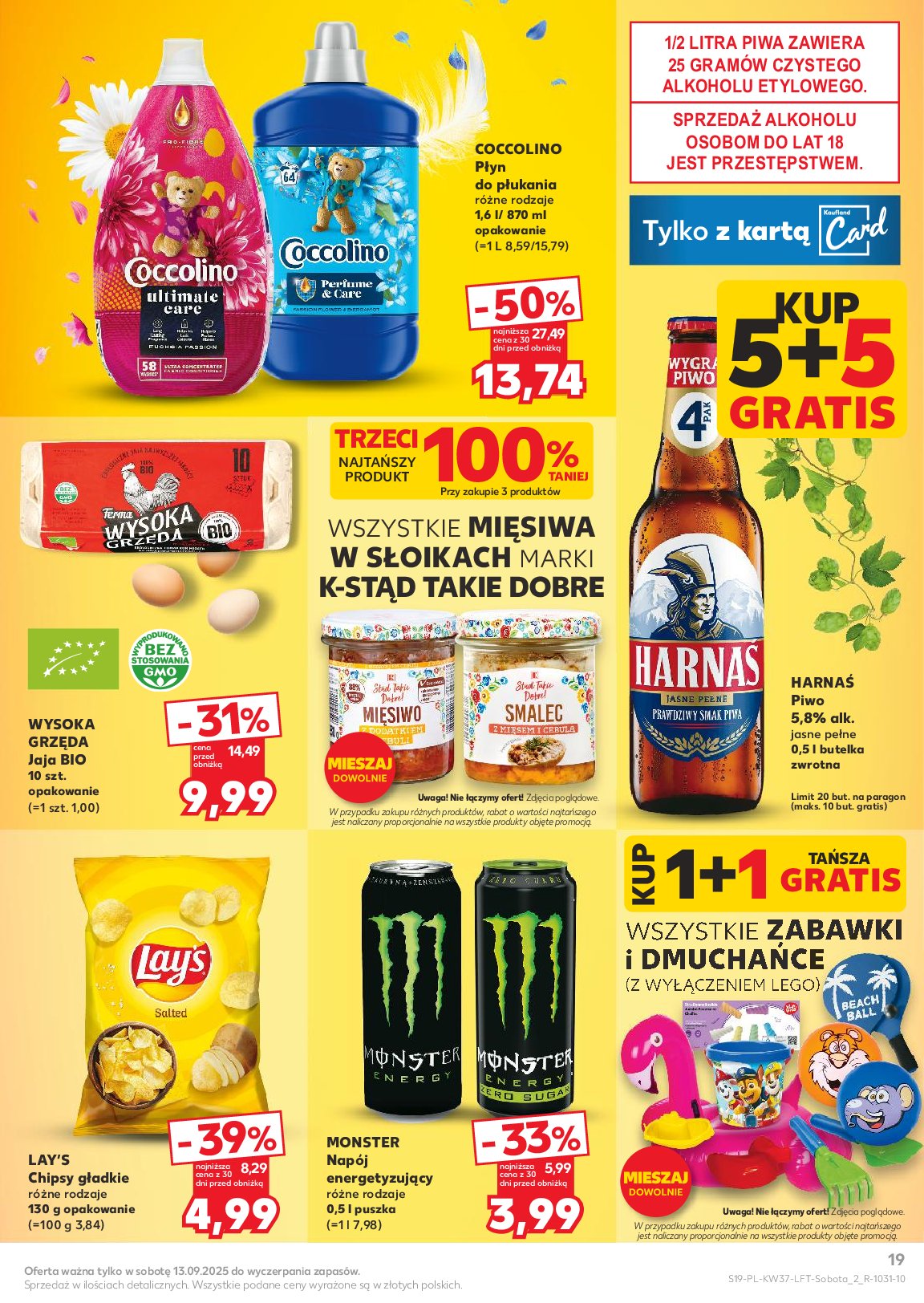 kaufland - Gazetka Kaufland - ważna od 11.09. do 17.09. - page: 19 kaufland - Gazetka Kaufland - ważna od 11.09. do 17.09. - page: 19