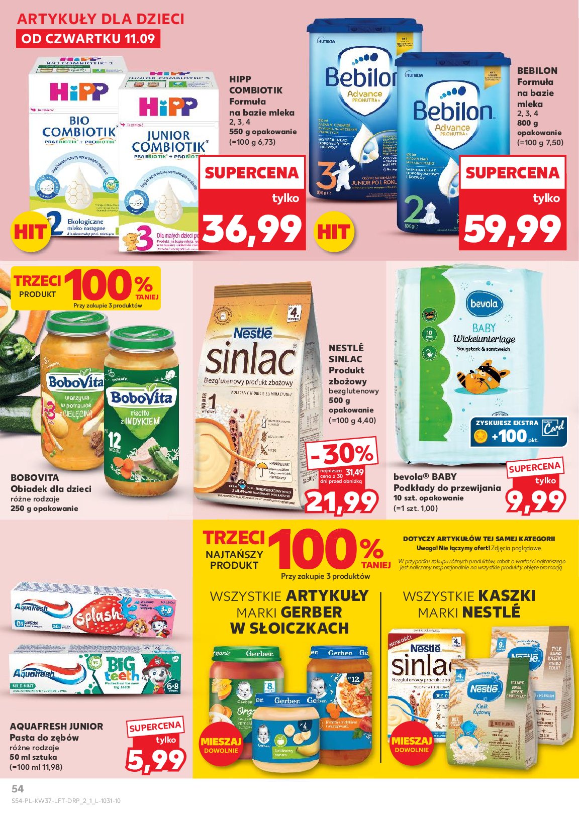 kaufland - Gazetka Kaufland - ważna od 11.09. do 17.09. - page: 54 kaufland - Gazetka Kaufland - ważna od 11.09. do 17.09. - page: 54