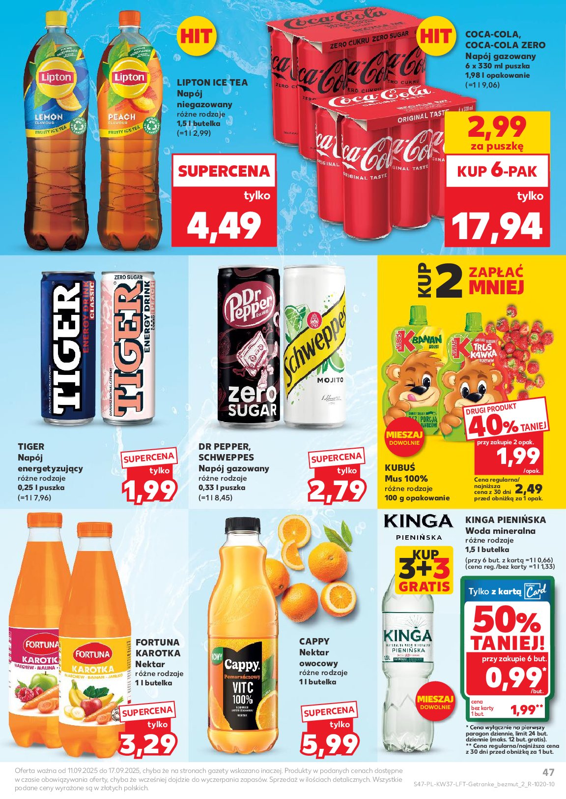 kaufland - Gazetka Kaufland - ważna od 11.09. do 17.09. - page: 47 kaufland - Gazetka Kaufland - ważna od 11.09. do 17.09. - page: 47