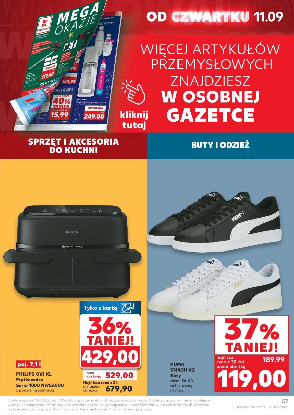 kaufland - Gazetka Kaufland - ważna od 11.09. do 17.09. - page: 57 kaufland - Gazetka Kaufland - ważna od 11.09. do 17.09. - page: 57