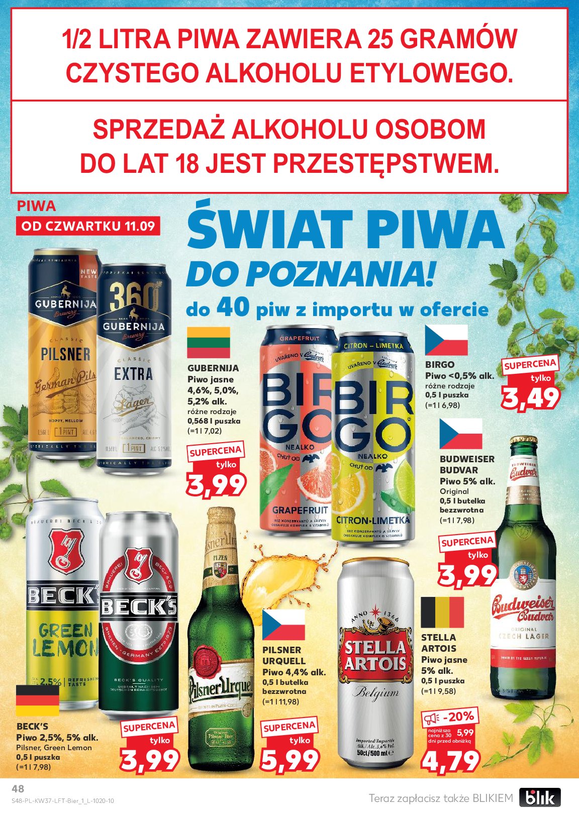 kaufland - Gazetka Kaufland - ważna od 11.09. do 17.09. - page: 48 kaufland - Gazetka Kaufland - ważna od 11.09. do 17.09. - page: 48