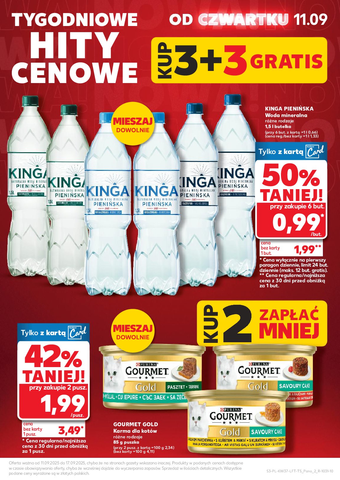 kaufland - Gazetka Kaufland - ważna od 11.09. do 17.09. - page: 3 kaufland - Gazetka Kaufland - ważna od 11.09. do 17.09. - page: 3