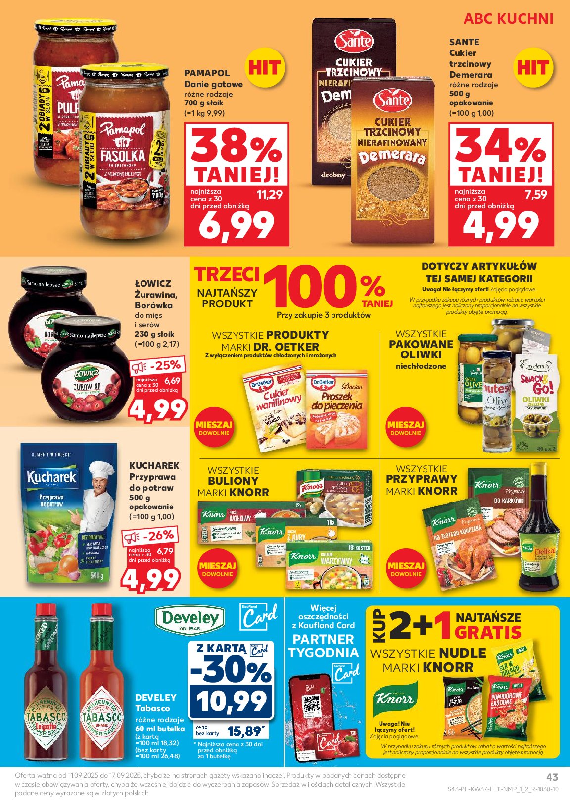 kaufland - Gazetka Kaufland - ważna od 11.09. do 17.09. - page: 43 kaufland - Gazetka Kaufland - ważna od 11.09. do 17.09. - page: 43