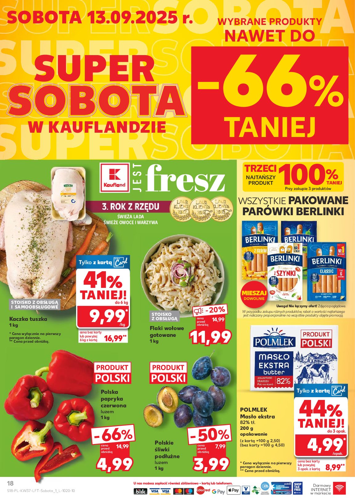 kaufland - Gazetka Kaufland - ważna od 11.09. do 17.09. - page: 18 kaufland - Gazetka Kaufland - ważna od 11.09. do 17.09. - page: 18