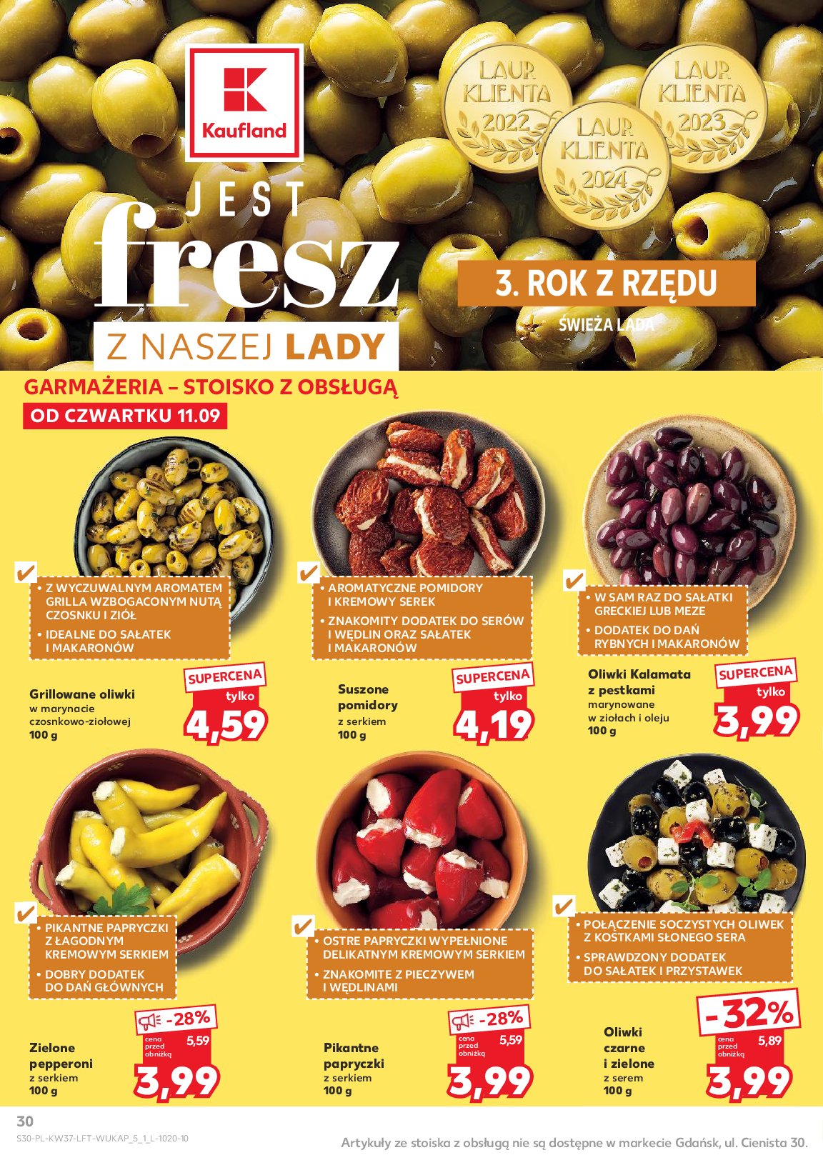 kaufland - Gazetka Kaufland - ważna od 11.09. do 17.09. - page: 30 kaufland - Gazetka Kaufland - ważna od 11.09. do 17.09. - page: 30