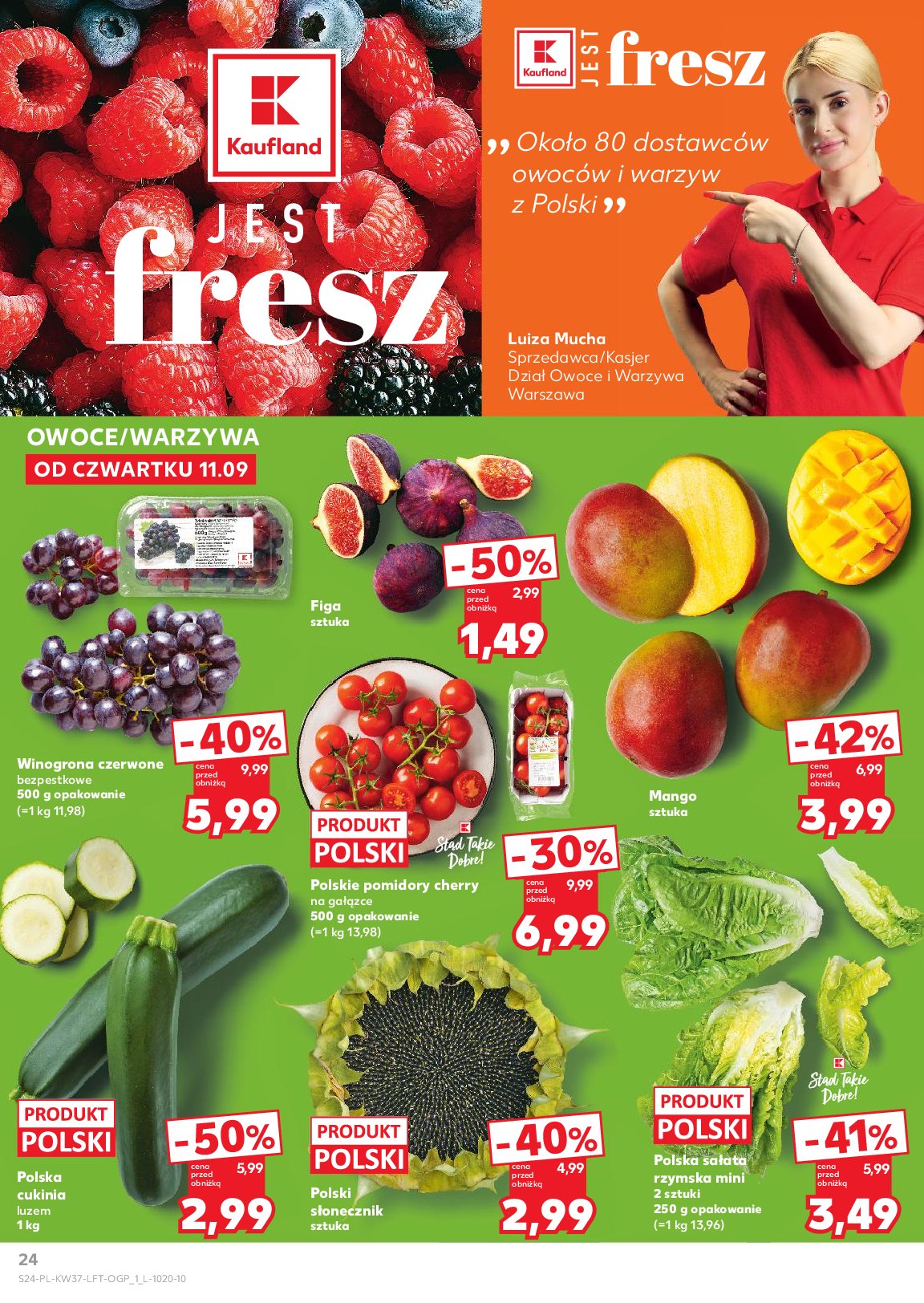 kaufland - Gazetka Kaufland - ważna od 11.09. do 17.09. - page: 24 kaufland - Gazetka Kaufland - ważna od 11.09. do 17.09. - page: 24