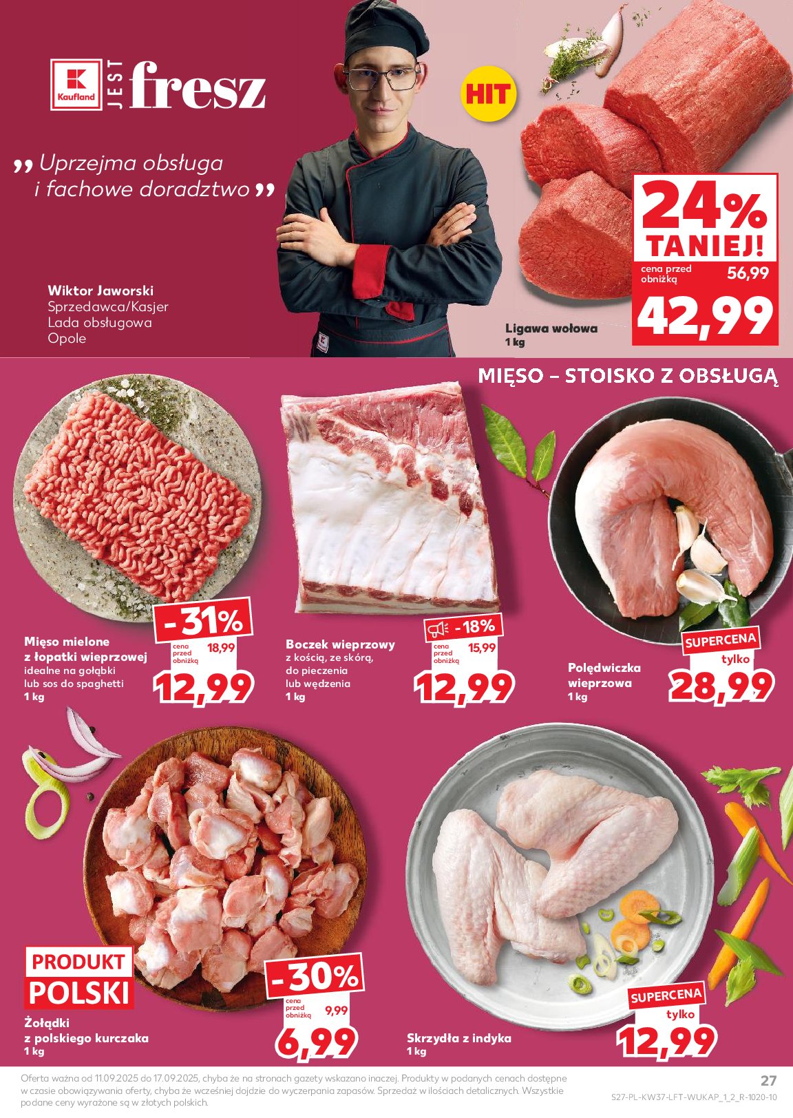 kaufland - Gazetka Kaufland - ważna od 11.09. do 17.09. - page: 27 kaufland - Gazetka Kaufland - ważna od 11.09. do 17.09. - page: 27