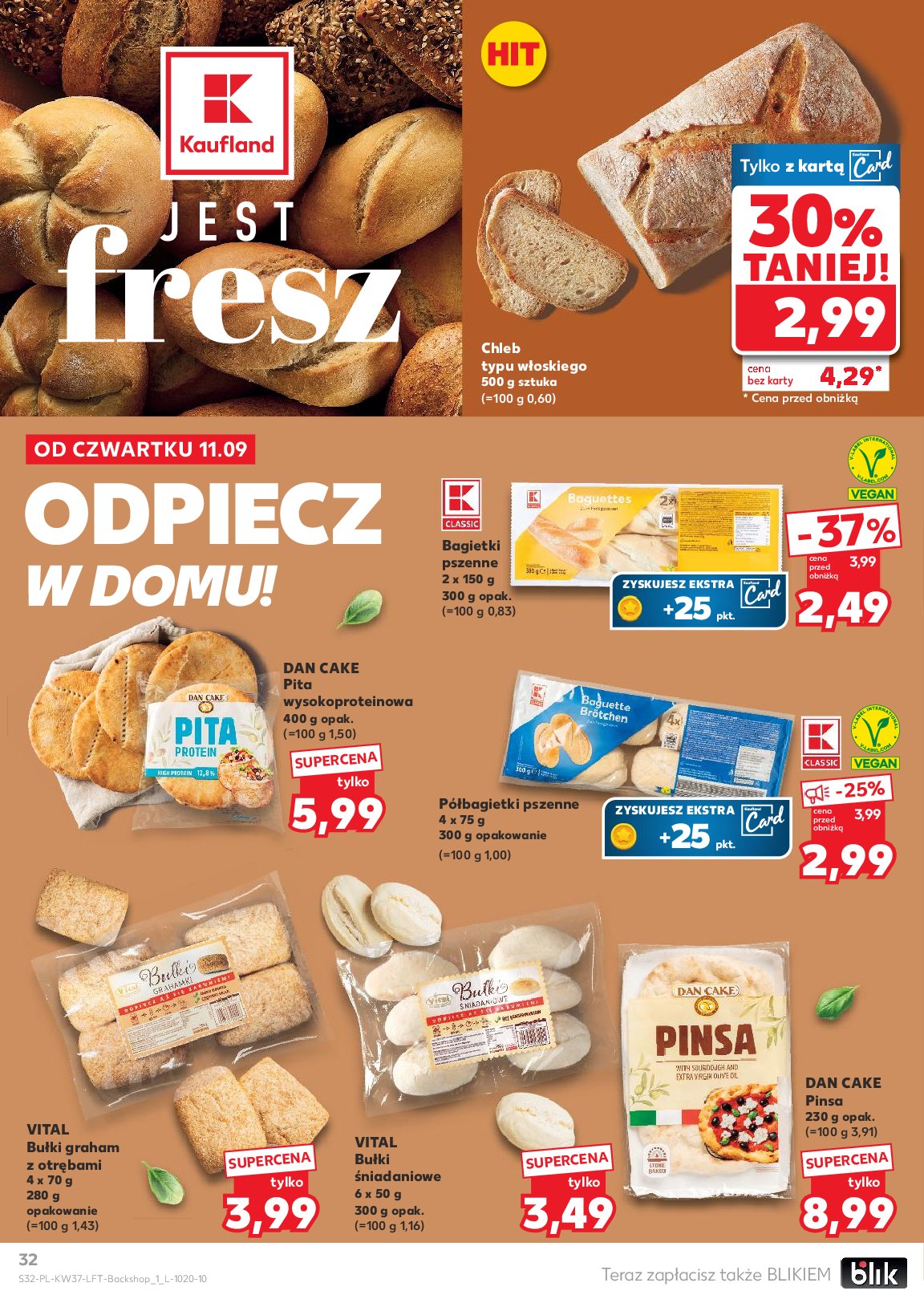 kaufland - Gazetka Kaufland - ważna od 11.09. do 17.09. - page: 32 kaufland - Gazetka Kaufland - ważna od 11.09. do 17.09. - page: 32