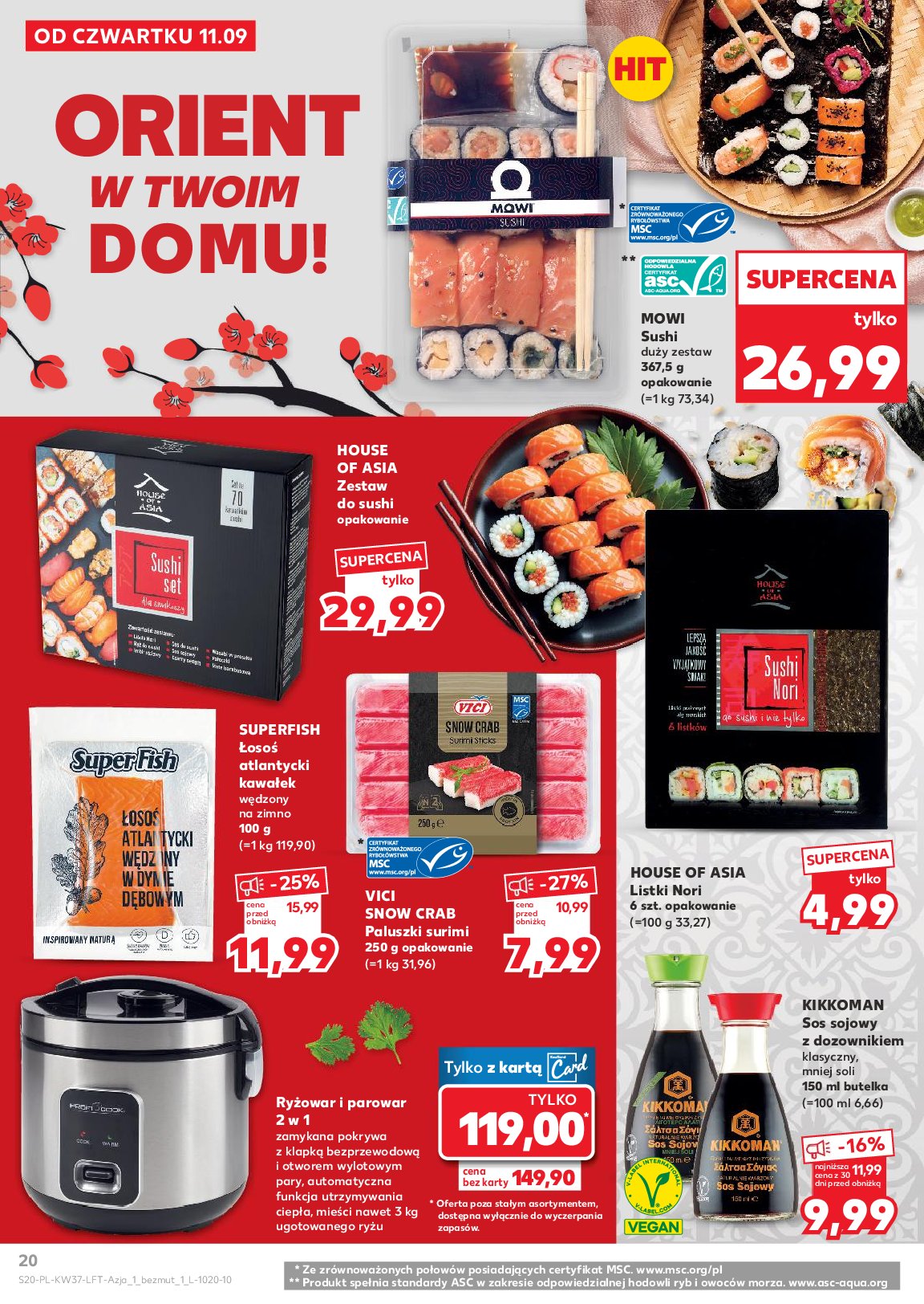 kaufland - Gazetka Kaufland - ważna od 11.09. do 17.09. - page: 20 kaufland - Gazetka Kaufland - ważna od 11.09. do 17.09. - page: 20
