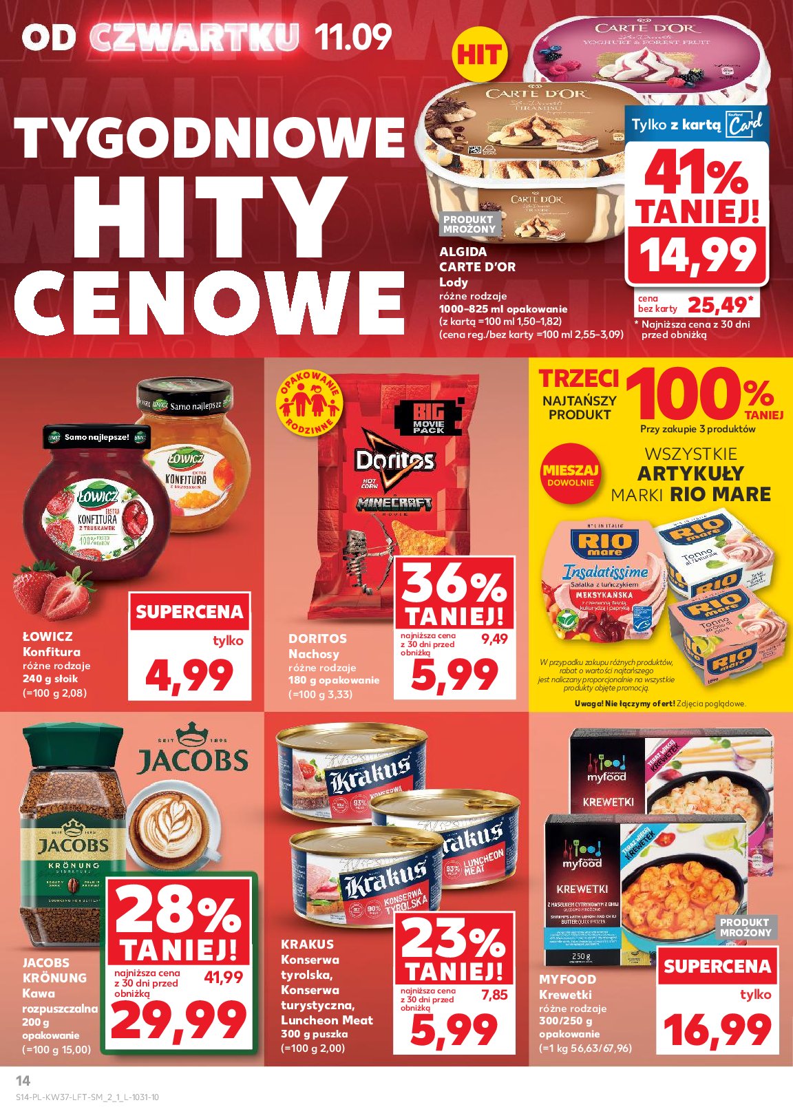 kaufland - Gazetka Kaufland - ważna od 11.09. do 17.09. - page: 14 kaufland - Gazetka Kaufland - ważna od 11.09. do 17.09. - page: 14