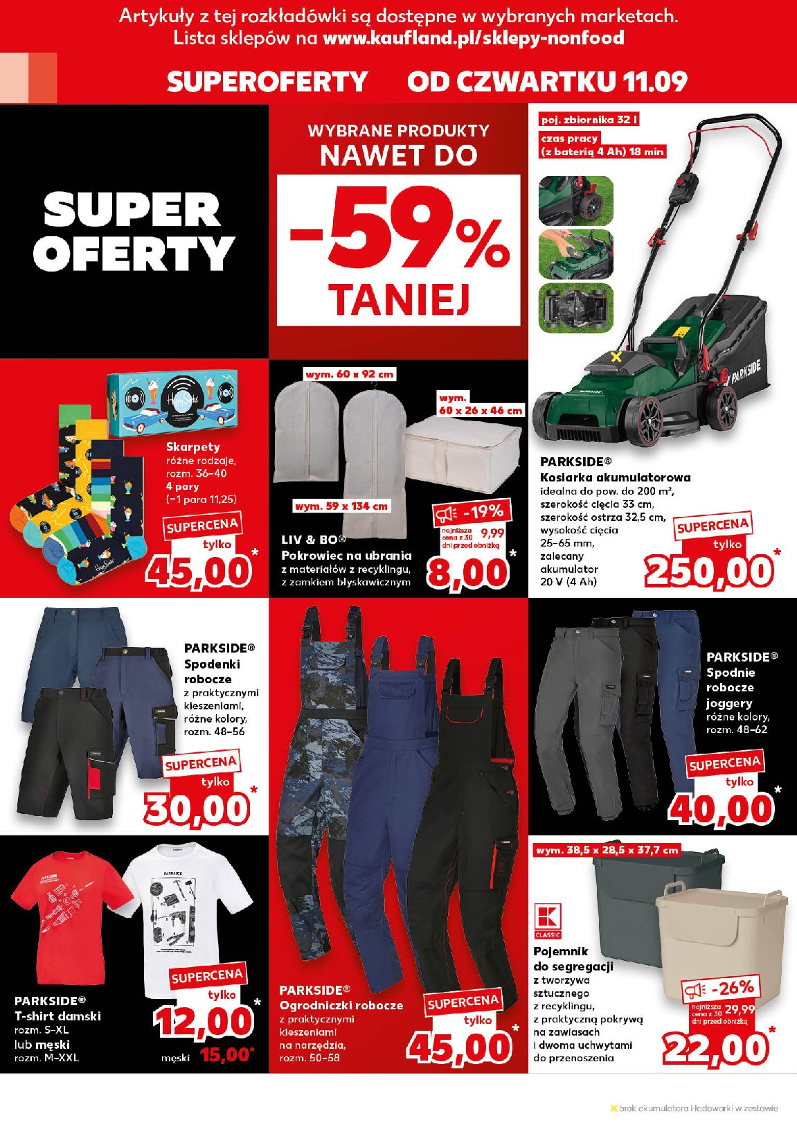 kaufland - Gazetka Kaufland - Mega Okazje - ważna od 11.09. do 17.09. - page: 20