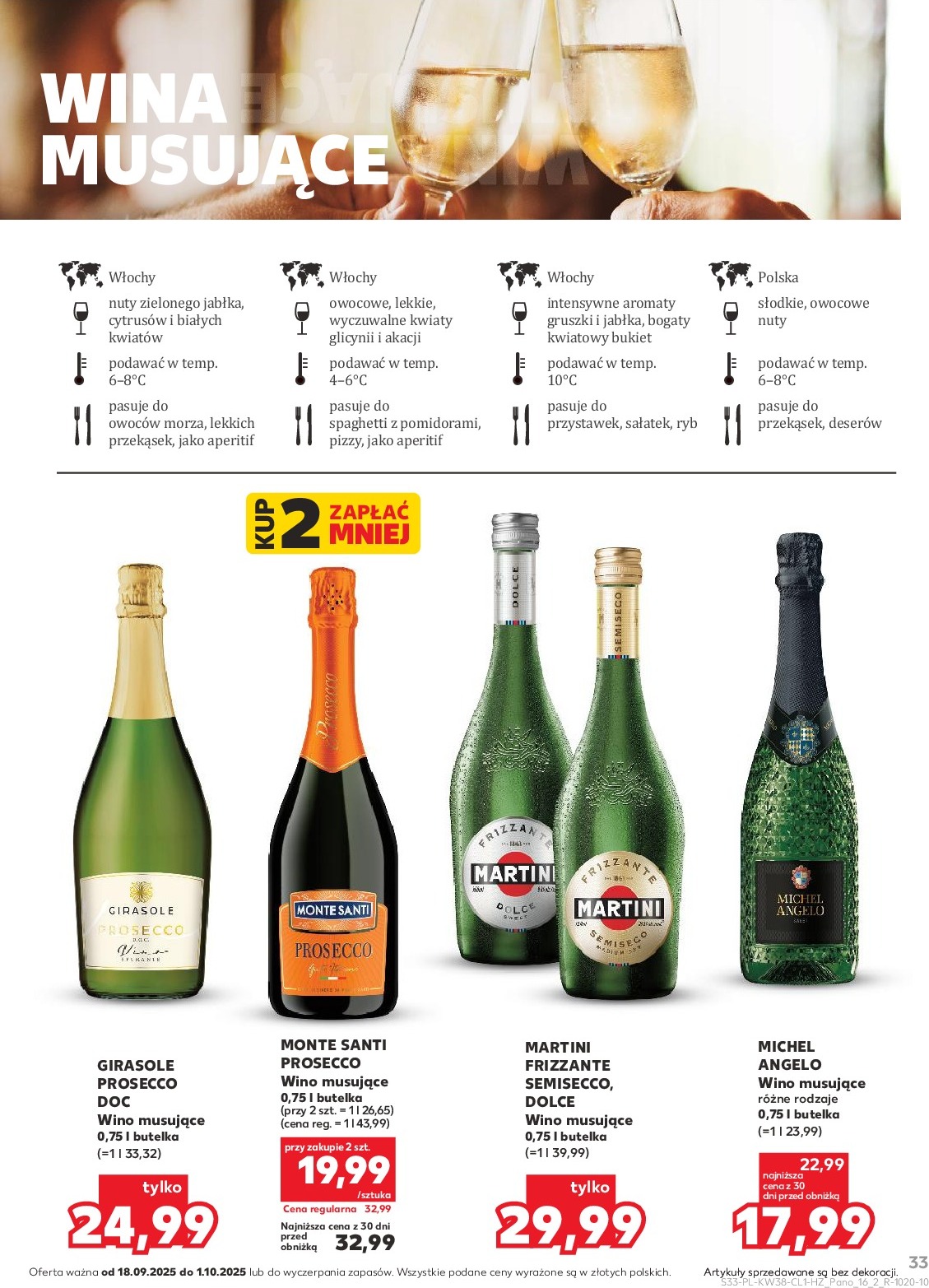 kaufland - Gazetka Kaufland - Barek - ważna od 18.09. do 01.10. - page: 33