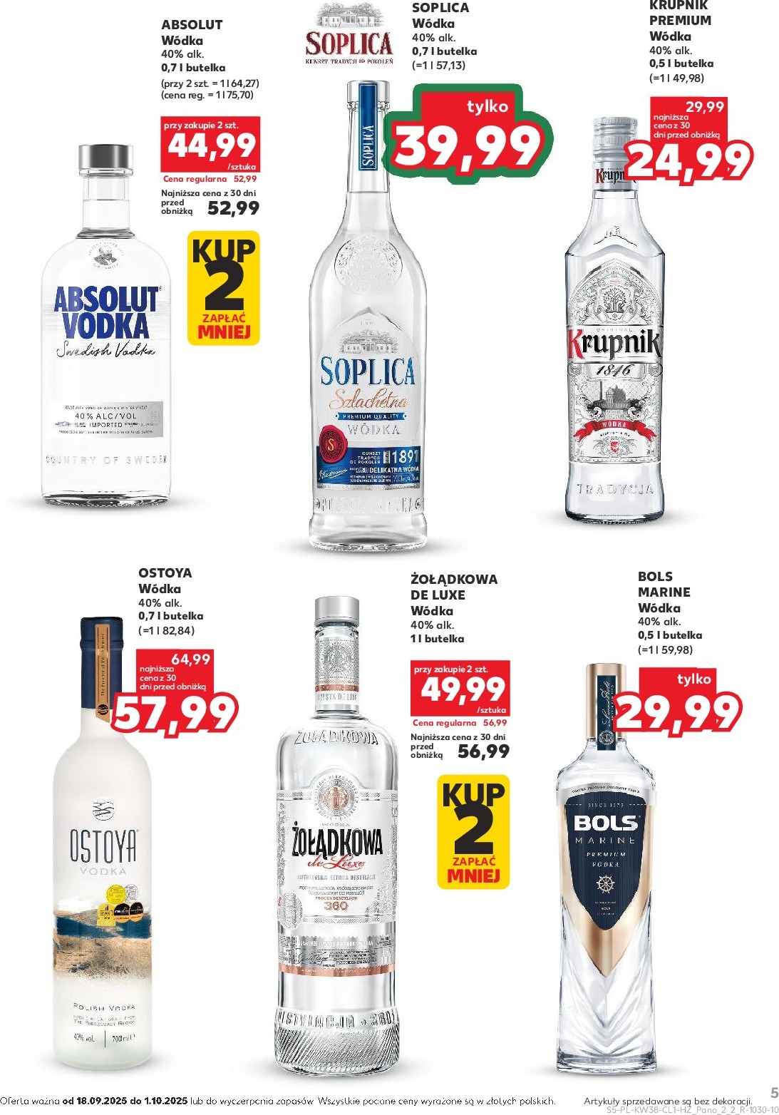kaufland - Gazetka Kaufland - Barek - ważna od 18.09. do 01.10. - page: 5