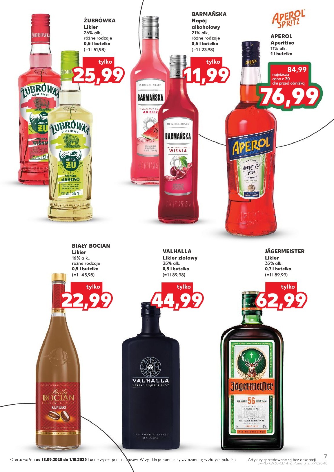 kaufland - Gazetka Kaufland - Barek - ważna od 18.09. do 01.10. - page: 7