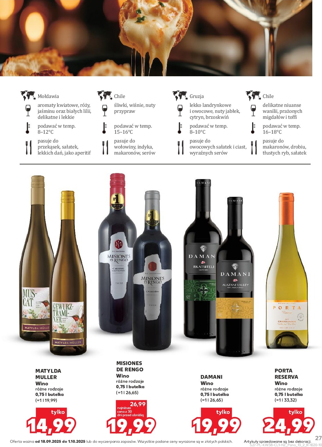 kaufland - Gazetka Kaufland - Barek - ważna od 18.09. do 01.10. - page: 27