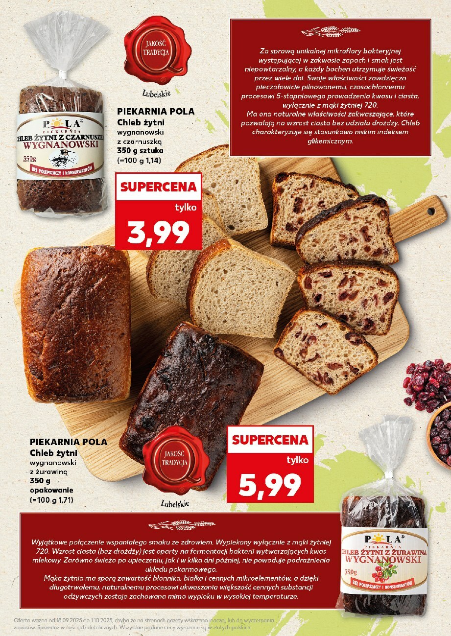 kaufland - Gazetka Kaufland - Nasza tradycja - ważna od 18.09. do 01.10. - page: 9