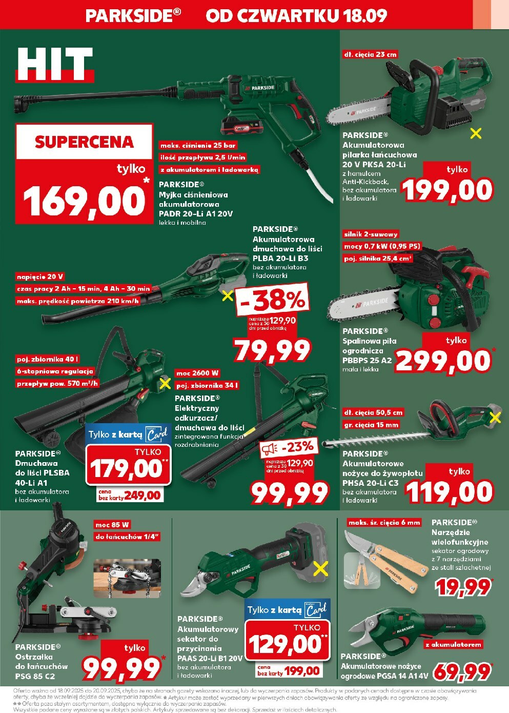 kaufland - Gazetka Kaufland - Mega Okazje - ważna od 18.09. do 24.09. - page: 21