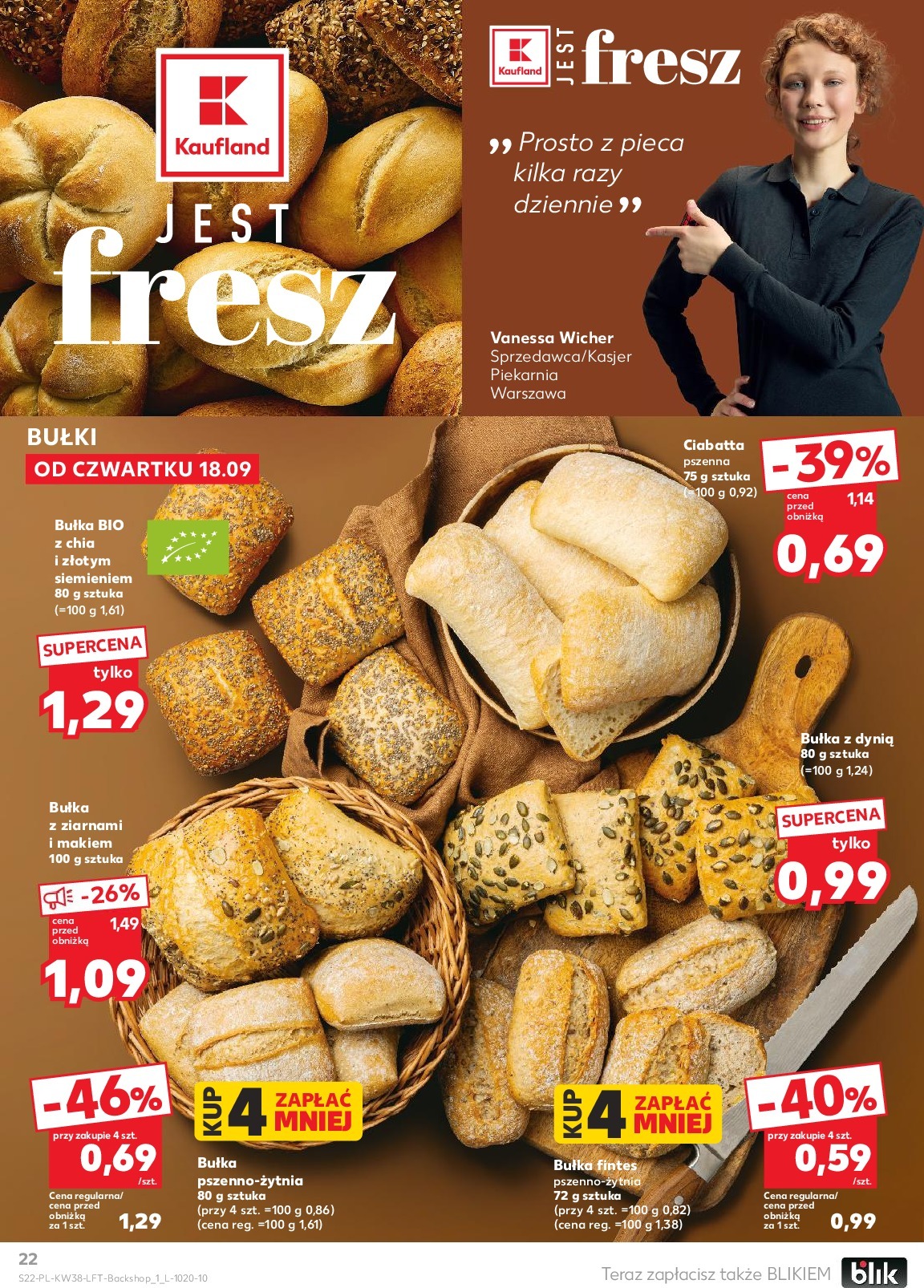 kaufland - Gazetka Kaufland - ważna od 18.09. do 24.09. - page: 22 kaufland - Gazetka Kaufland - ważna od 18.09. do 24.09. - page: 22