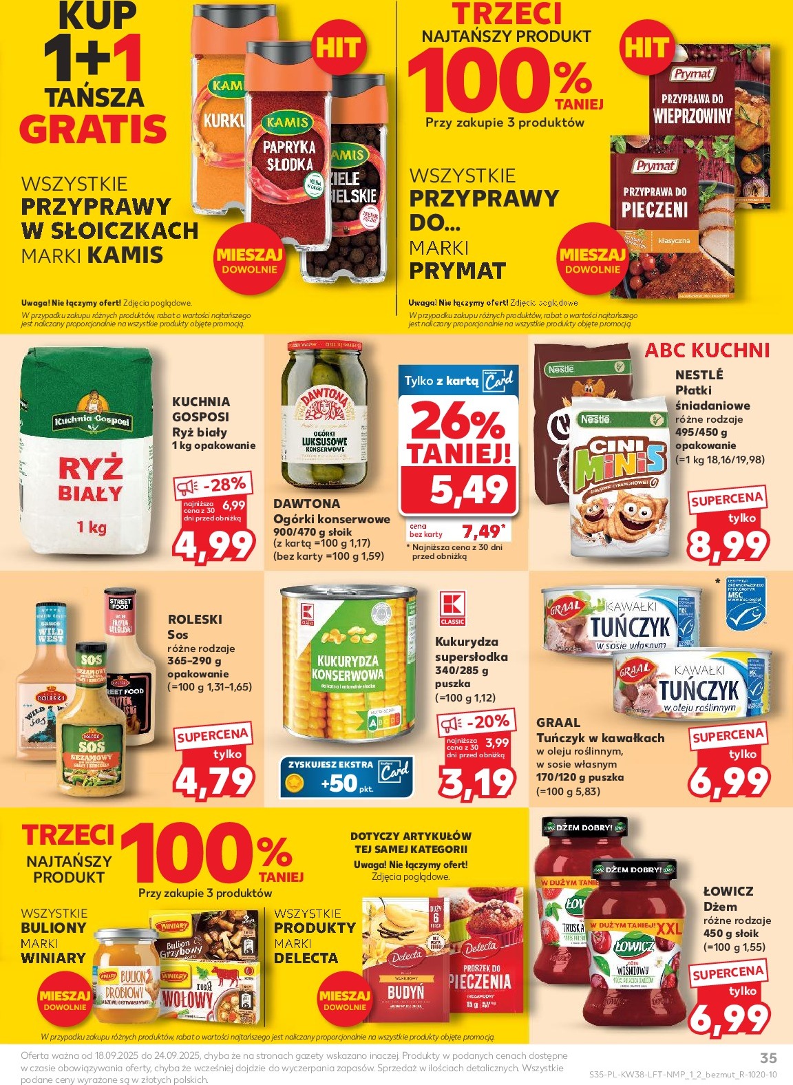 kaufland - Gazetka Kaufland - ważna od 18.09. do 24.09. - page: 35 kaufland - Gazetka Kaufland - ważna od 18.09. do 24.09. - page: 35