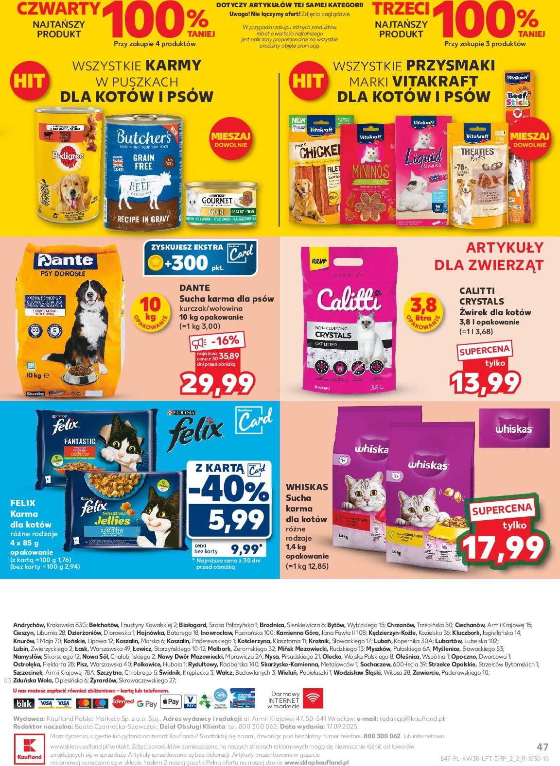 kaufland - Gazetka Kaufland - ważna od 18.09. do 24.09. - page: 47 kaufland - Gazetka Kaufland - ważna od 18.09. do 24.09. - page: 47