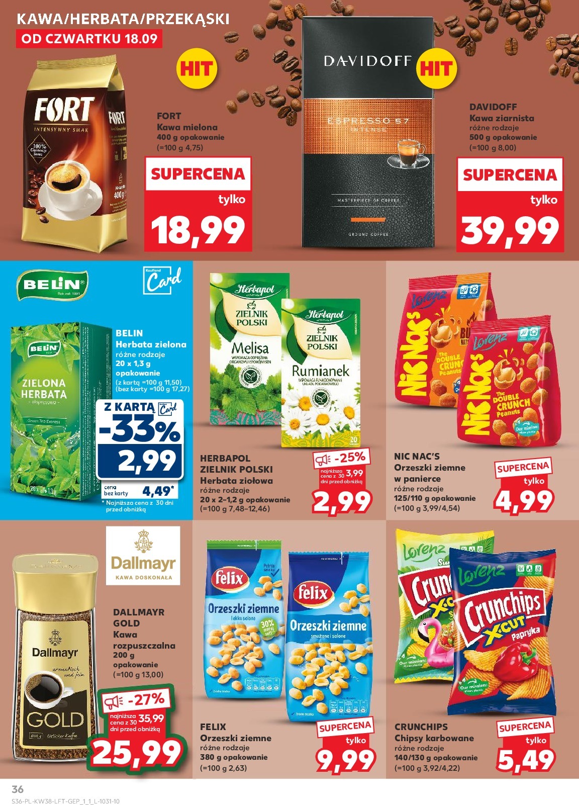kaufland - Gazetka Kaufland - ważna od 18.09. do 24.09. - page: 36 kaufland - Gazetka Kaufland - ważna od 18.09. do 24.09. - page: 36