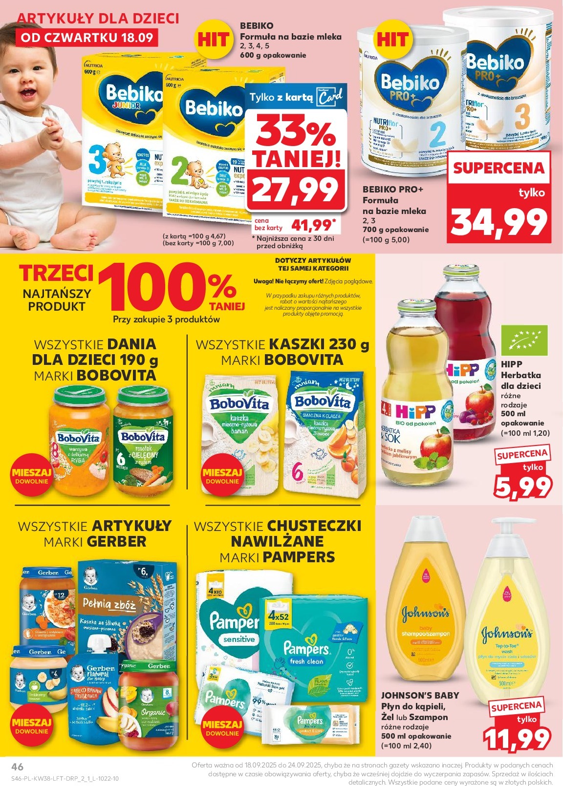 kaufland - Gazetka Kaufland - ważna od 18.09. do 24.09. - page: 46 kaufland - Gazetka Kaufland - ważna od 18.09. do 24.09. - page: 46