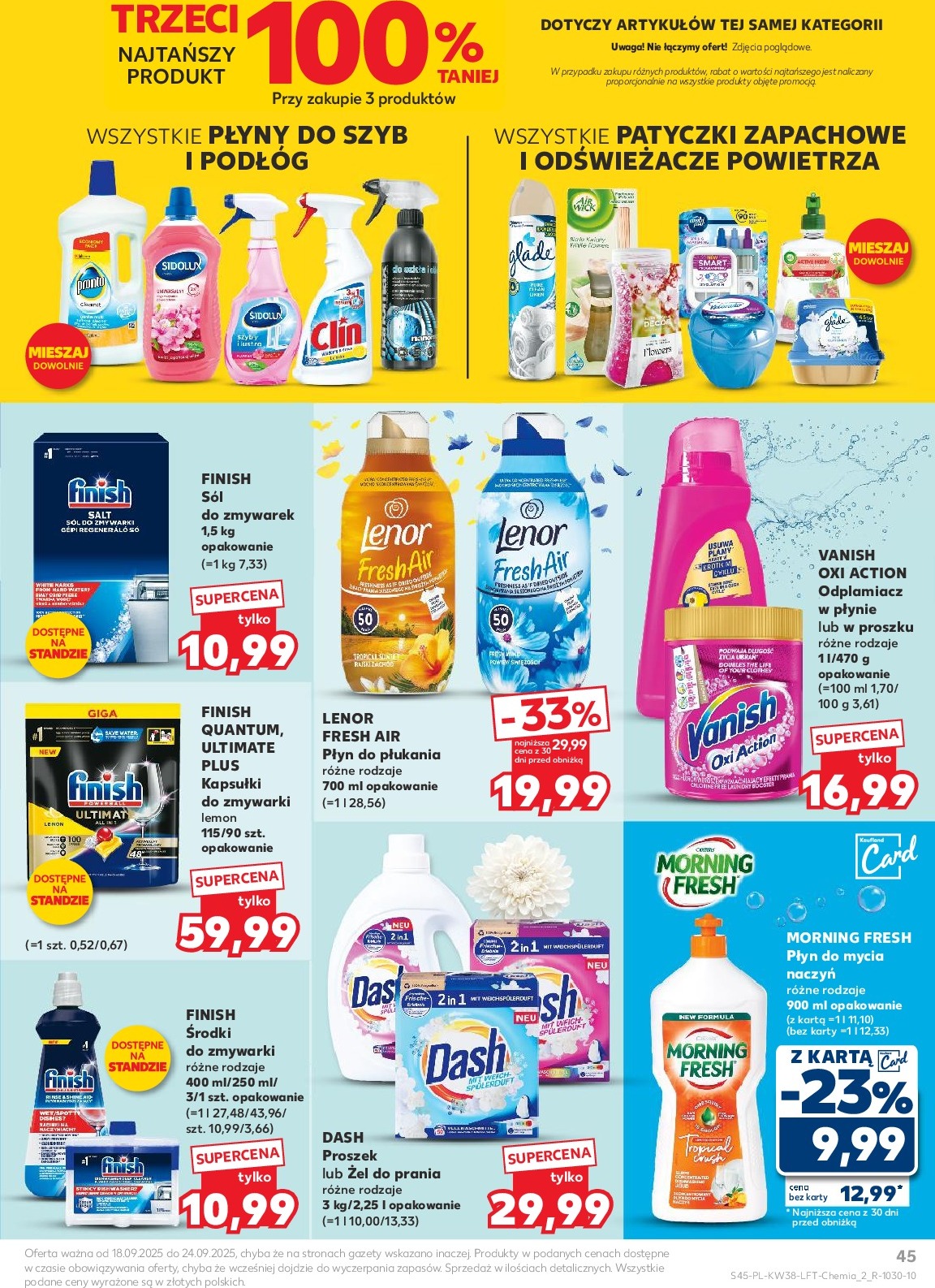 kaufland - Gazetka Kaufland - ważna od 18.09. do 24.09. - page: 45 kaufland - Gazetka Kaufland - ważna od 18.09. do 24.09. - page: 45