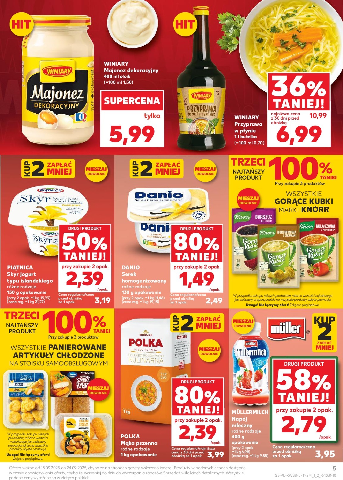 kaufland - Gazetka Kaufland - ważna od 18.09. do 24.09. - page: 5 kaufland - Gazetka Kaufland - ważna od 18.09. do 24.09. - page: 5