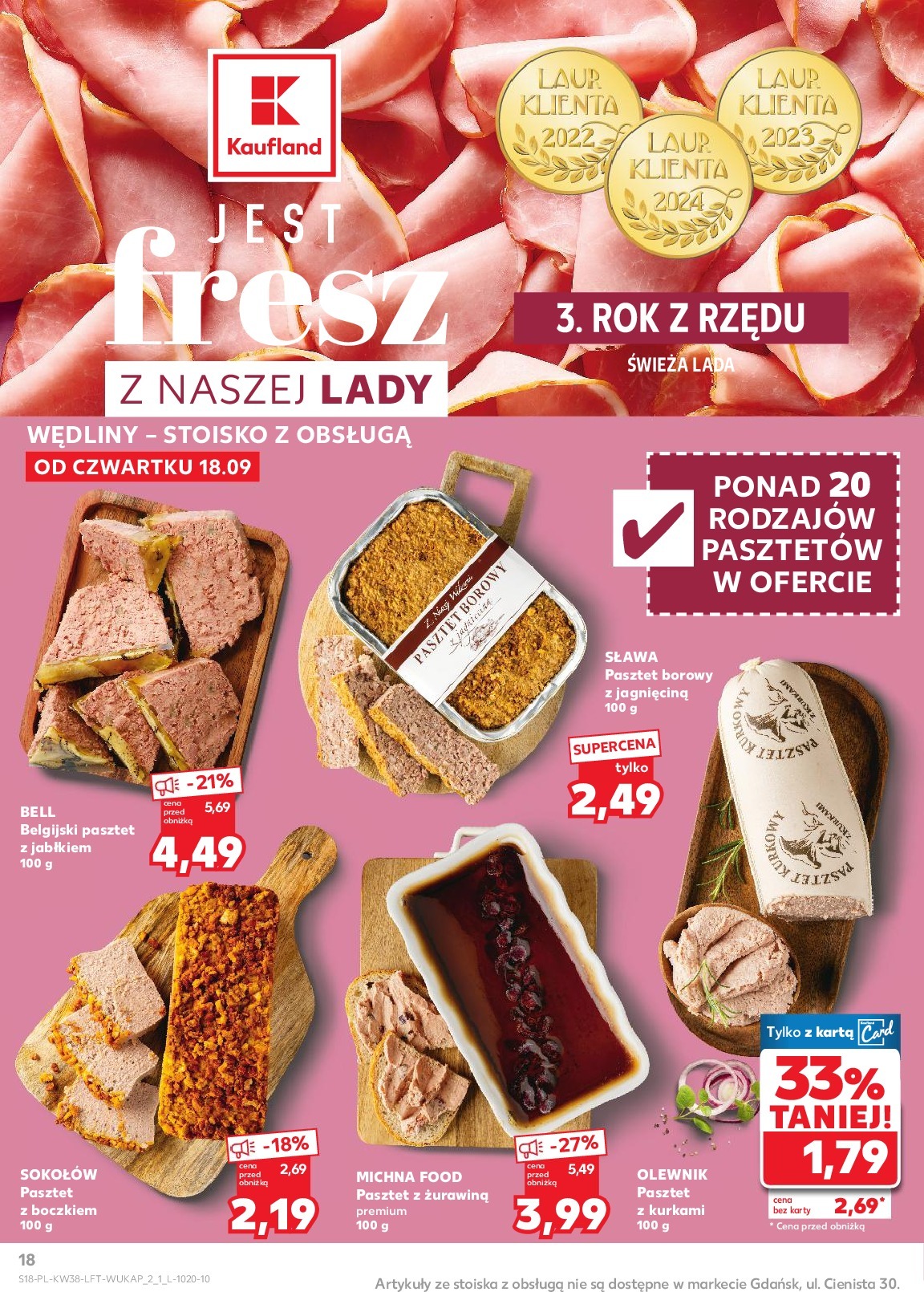kaufland - Gazetka Kaufland - ważna od 18.09. do 24.09. - page: 18 kaufland - Gazetka Kaufland - ważna od 18.09. do 24.09. - page: 18