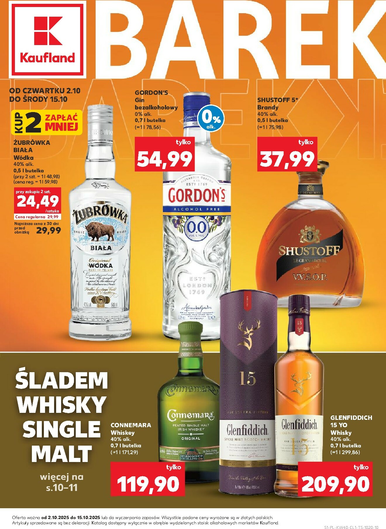 kaufland - Gazetka Kaufland - Barek - ważna od 02.10. do 15.10.