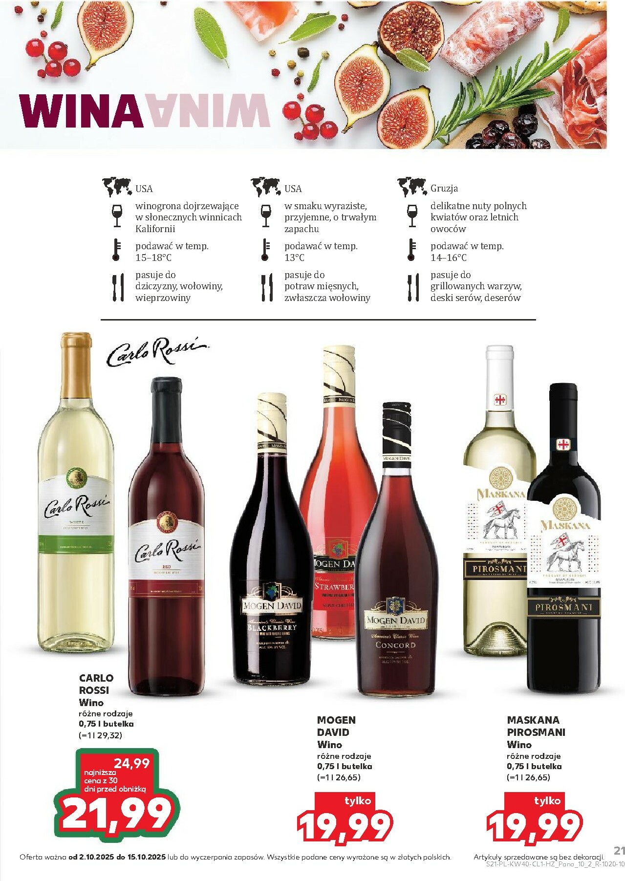 kaufland - Gazetka Kaufland - Barek - ważna od 02.10. do 15.10. - page: 21