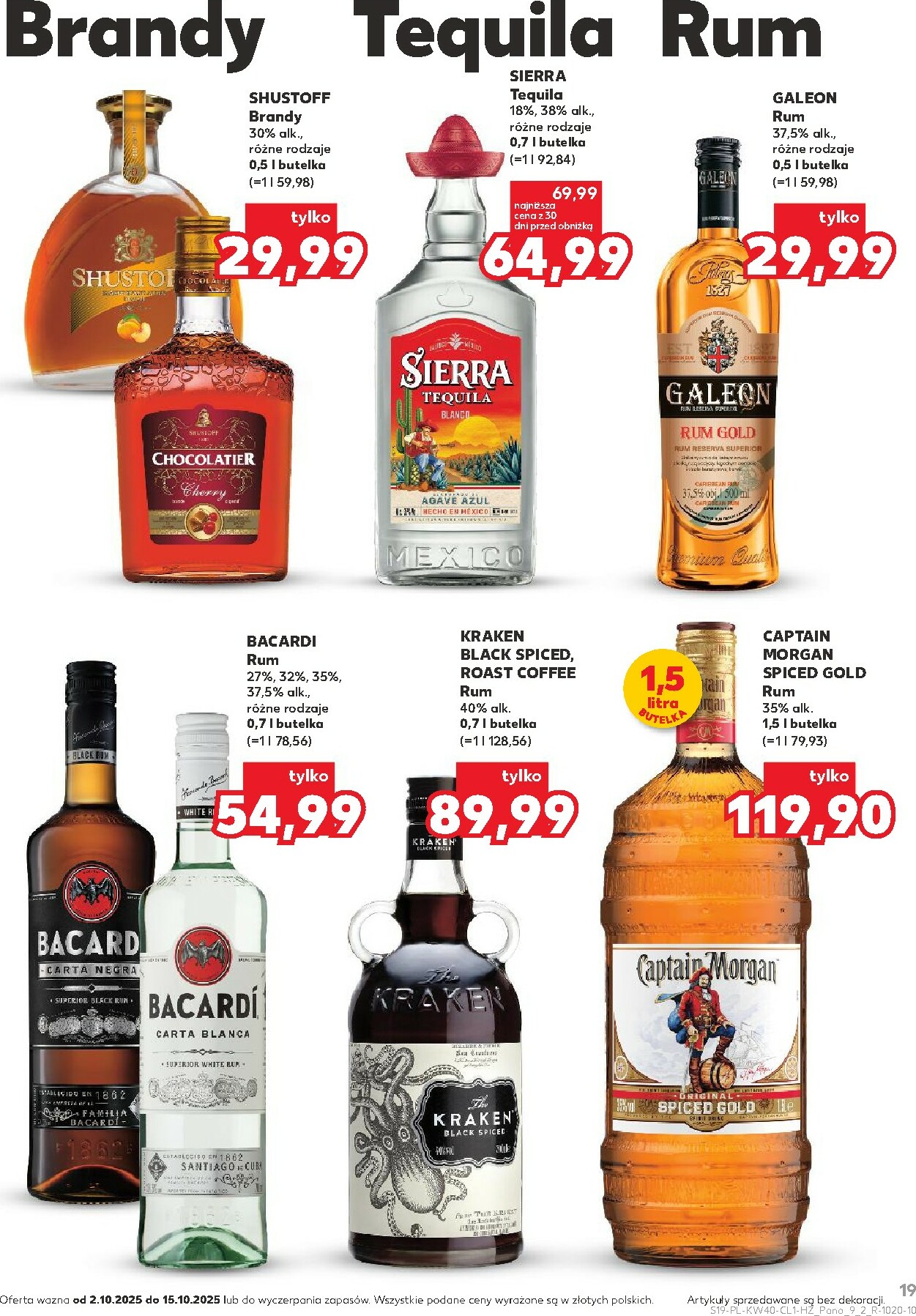 kaufland - Gazetka Kaufland - Barek - ważna od 02.10. do 15.10. - page: 19