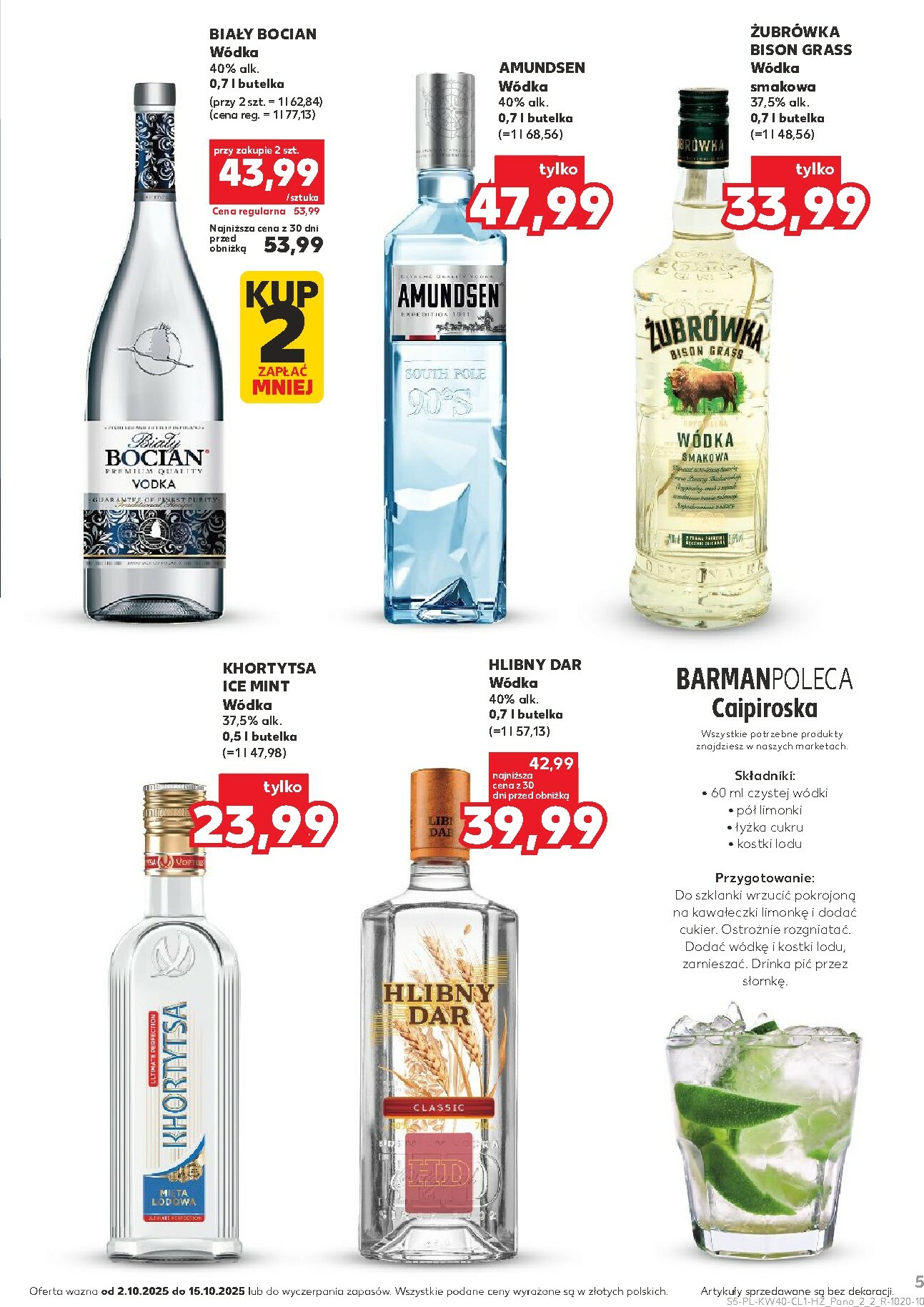 kaufland - Gazetka Kaufland - Barek - ważna od 02.10. do 15.10. - page: 5