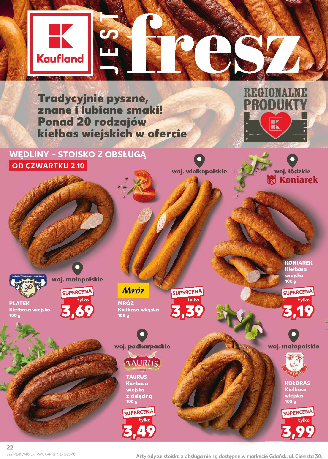 kaufland - Gazetka Kaufland - ważna od 02.10. do 08.10. - page: 22