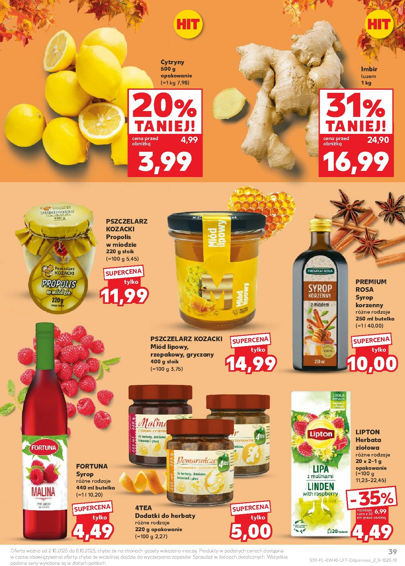 kaufland - Gazetka Kaufland - ważna od 02.10. do 08.10. - page: 39