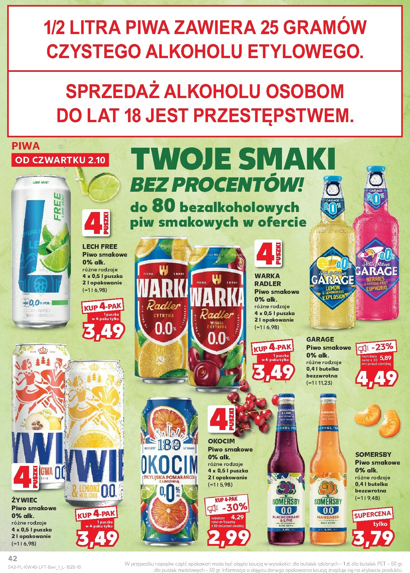 kaufland - Gazetka Kaufland - ważna od 02.10. do 08.10. - page: 42