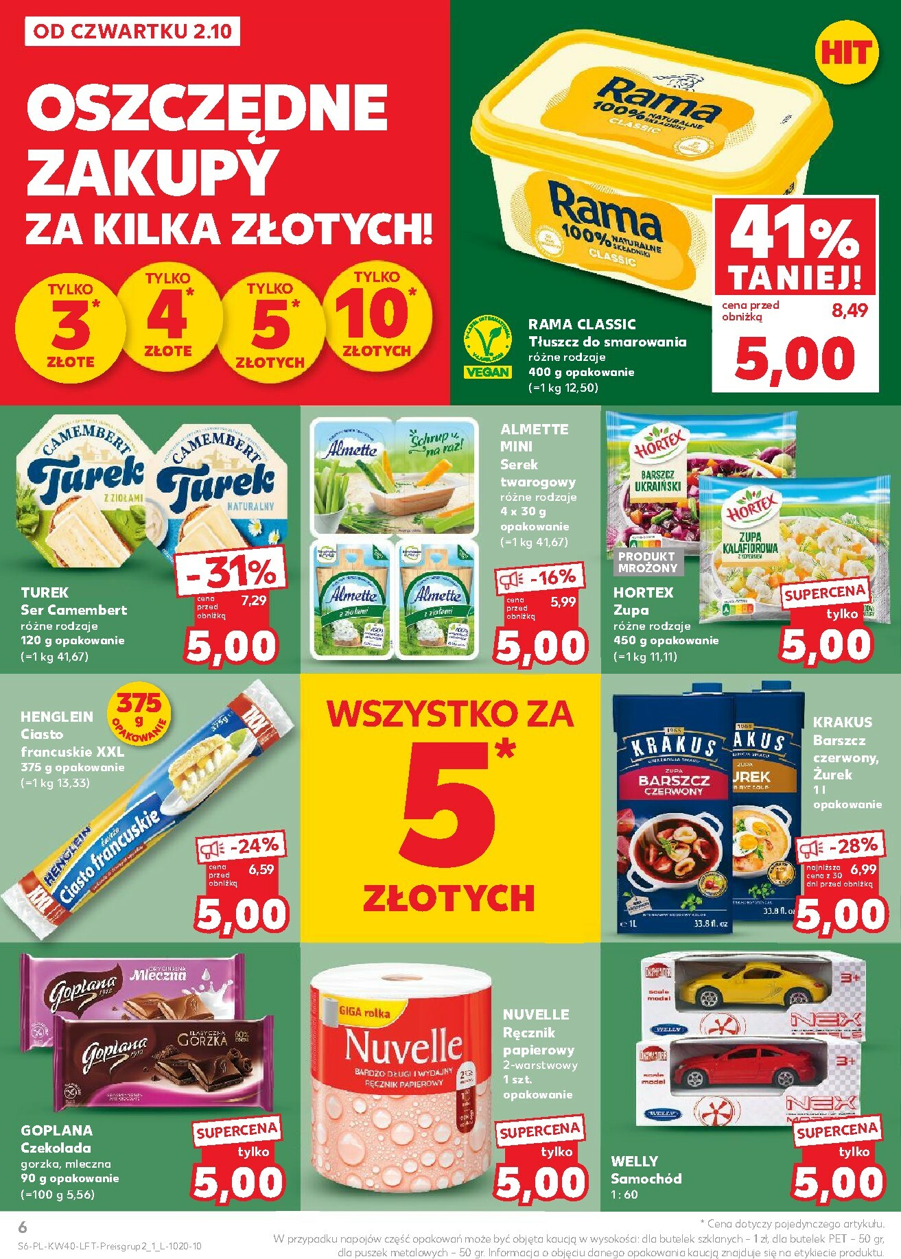 kaufland - Gazetka Kaufland - ważna od 02.10. do 08.10. - page: 6