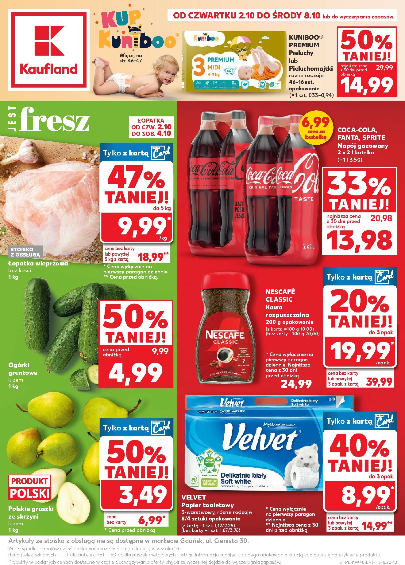 kaufland - Gazetka Kaufland - ważna od 02.10. do 08.10.