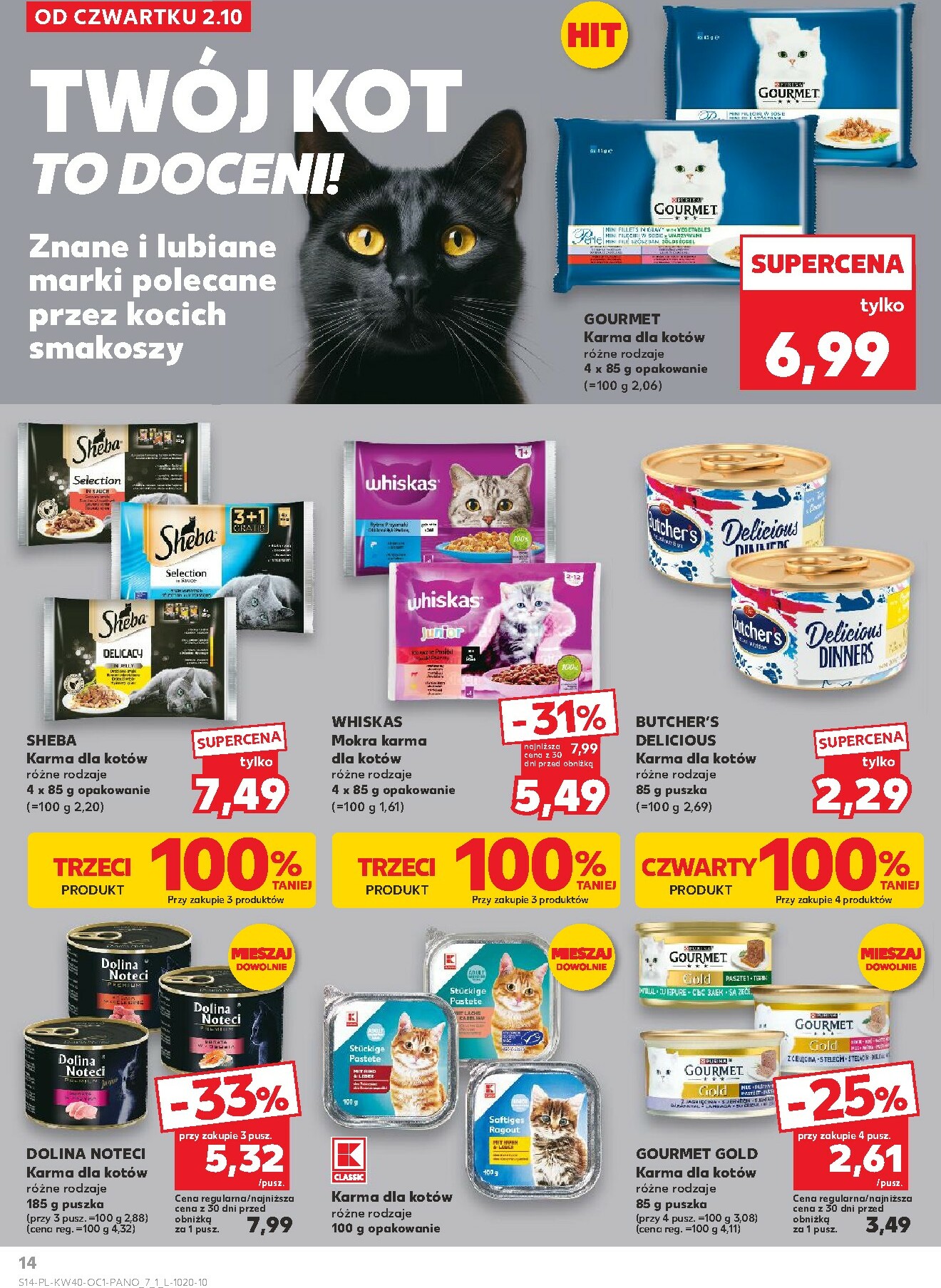 kaufland - Gazetka Kaufland - Zwierzaki - ważna od 02.10. do 15.10. - page: 14