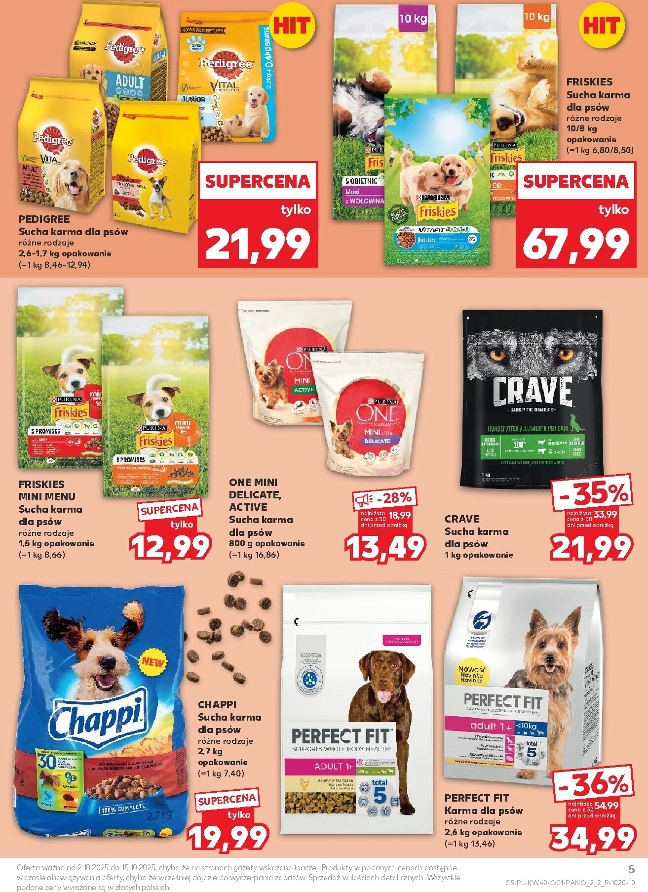 kaufland - Gazetka Kaufland - Zwierzaki - ważna od 02.10. do 15.10. - page: 5