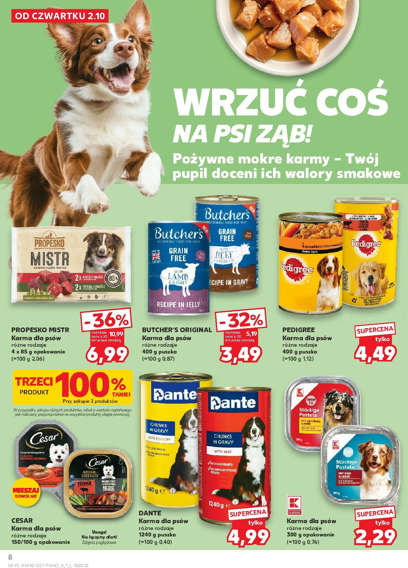 kaufland - Gazetka Kaufland - Zwierzaki - ważna od 02.10. do 15.10. - page: 8
