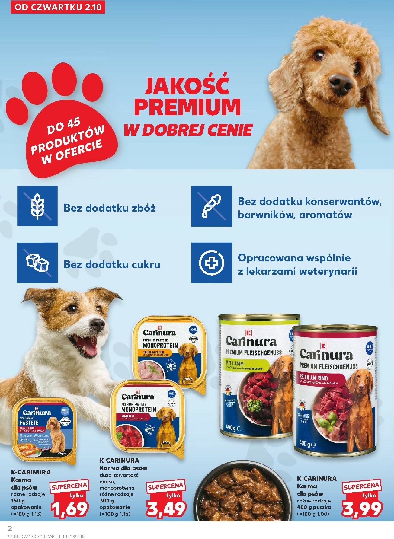 kaufland - Gazetka Kaufland - Zwierzaki - ważna od 02.10. do 15.10. - page: 2