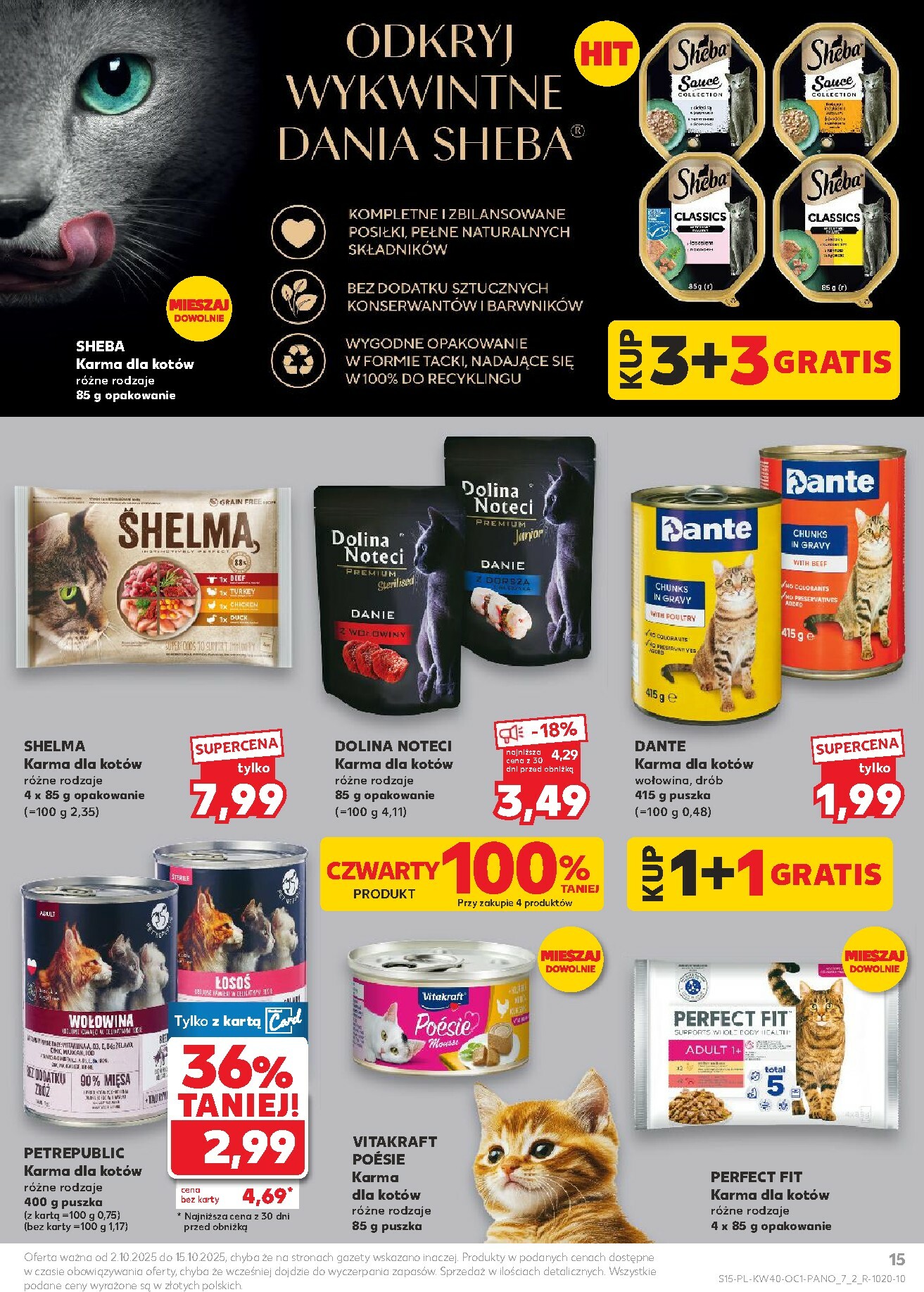 kaufland - Gazetka Kaufland - Zwierzaki - ważna od 02.10. do 15.10. - page: 15