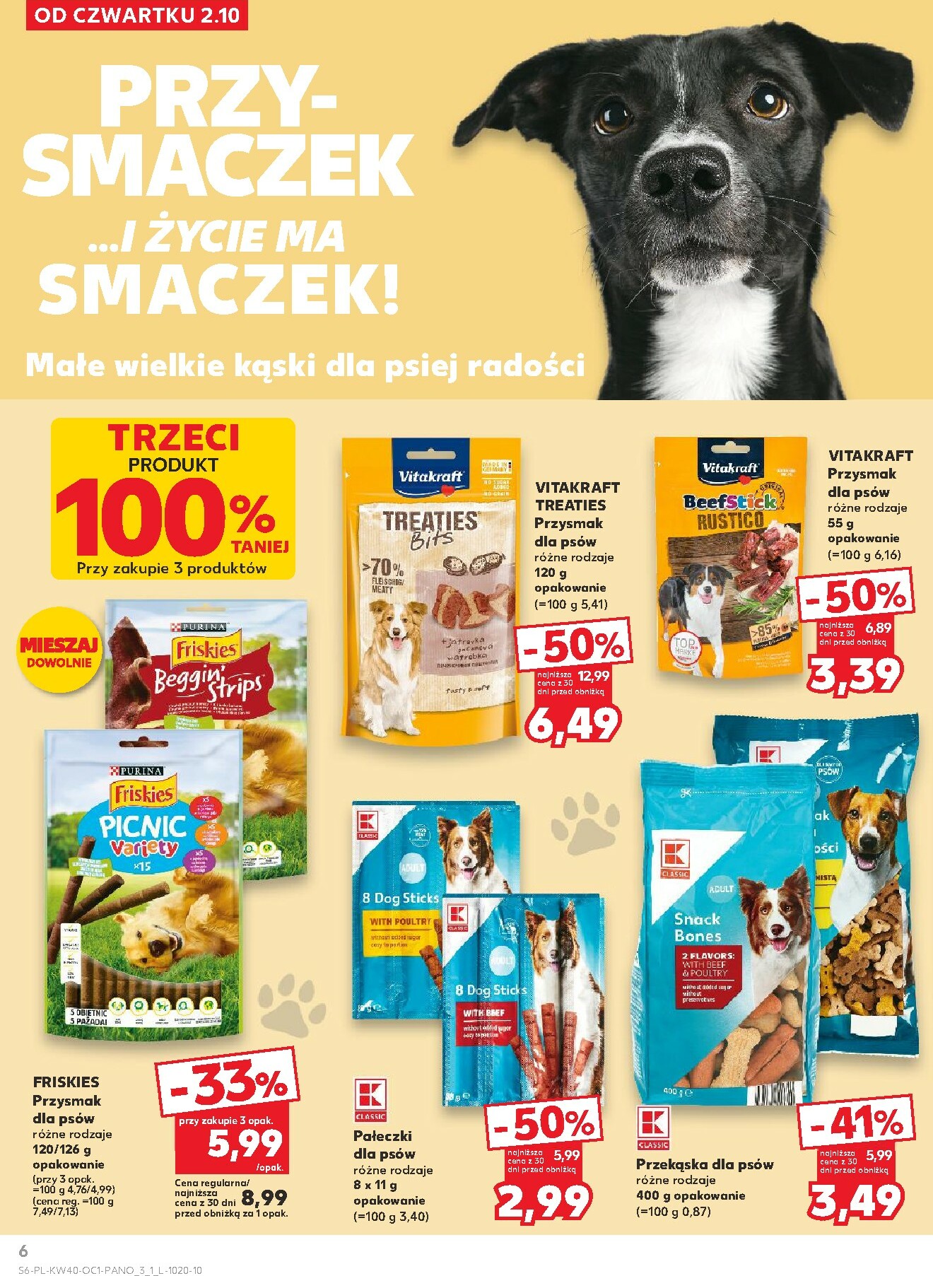 kaufland - Gazetka Kaufland - Zwierzaki - ważna od 02.10. do 15.10. - page: 6