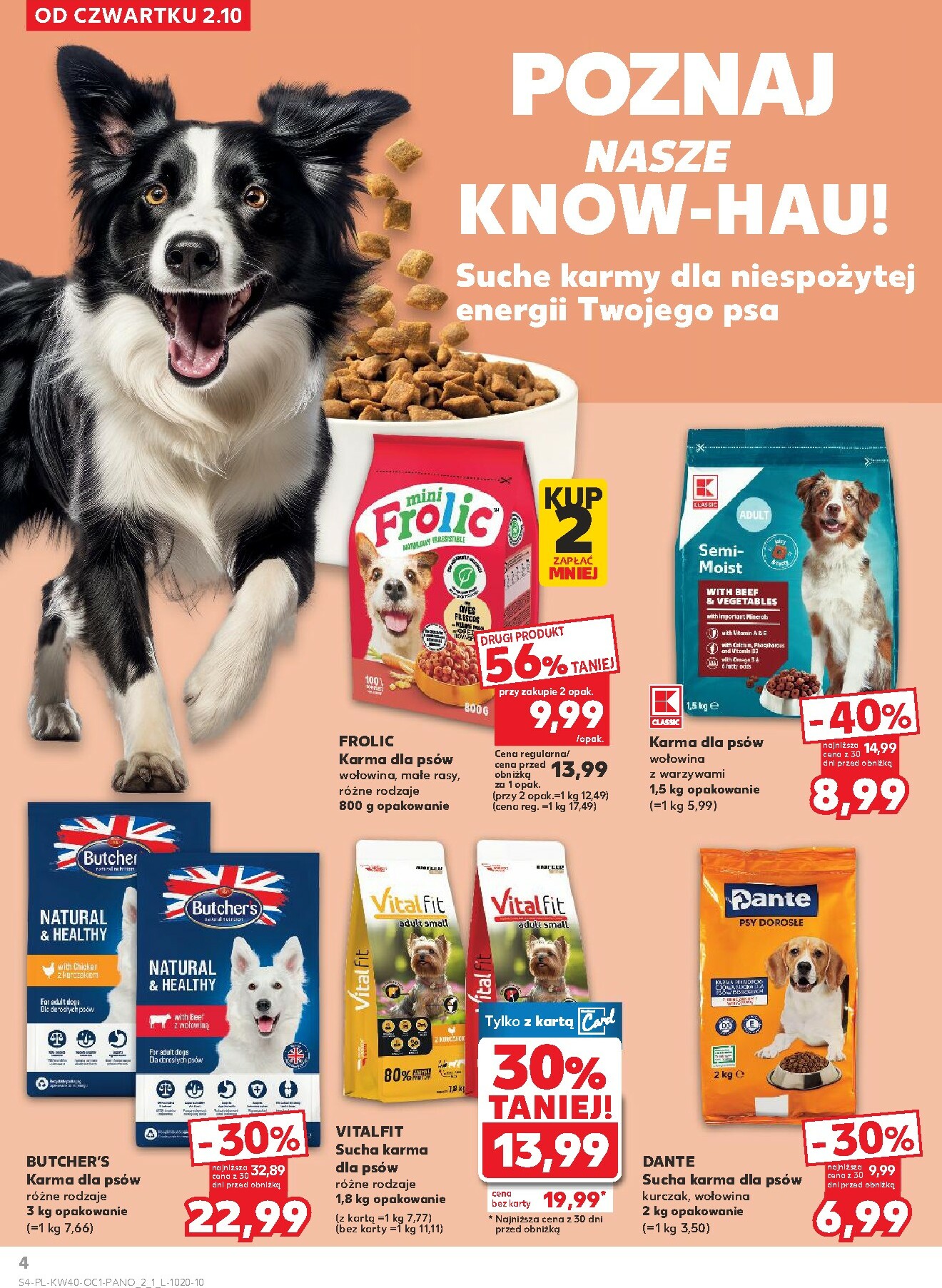 kaufland - Gazetka Kaufland - Zwierzaki - ważna od 02.10. do 15.10. - page: 4