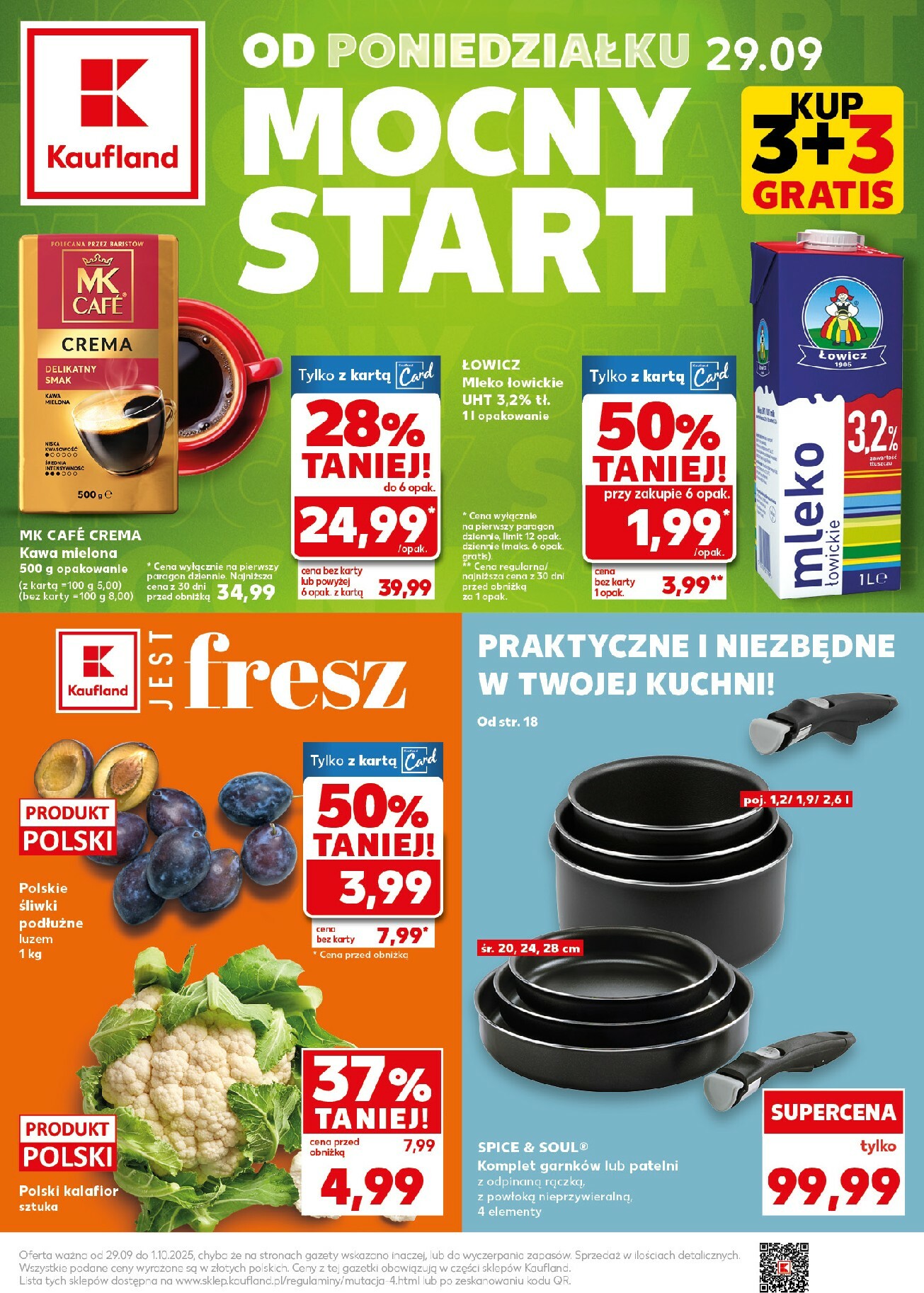 kaufland - Gazetka Kaufland - Mocny Start - ważna od 29.09. do 04.10.