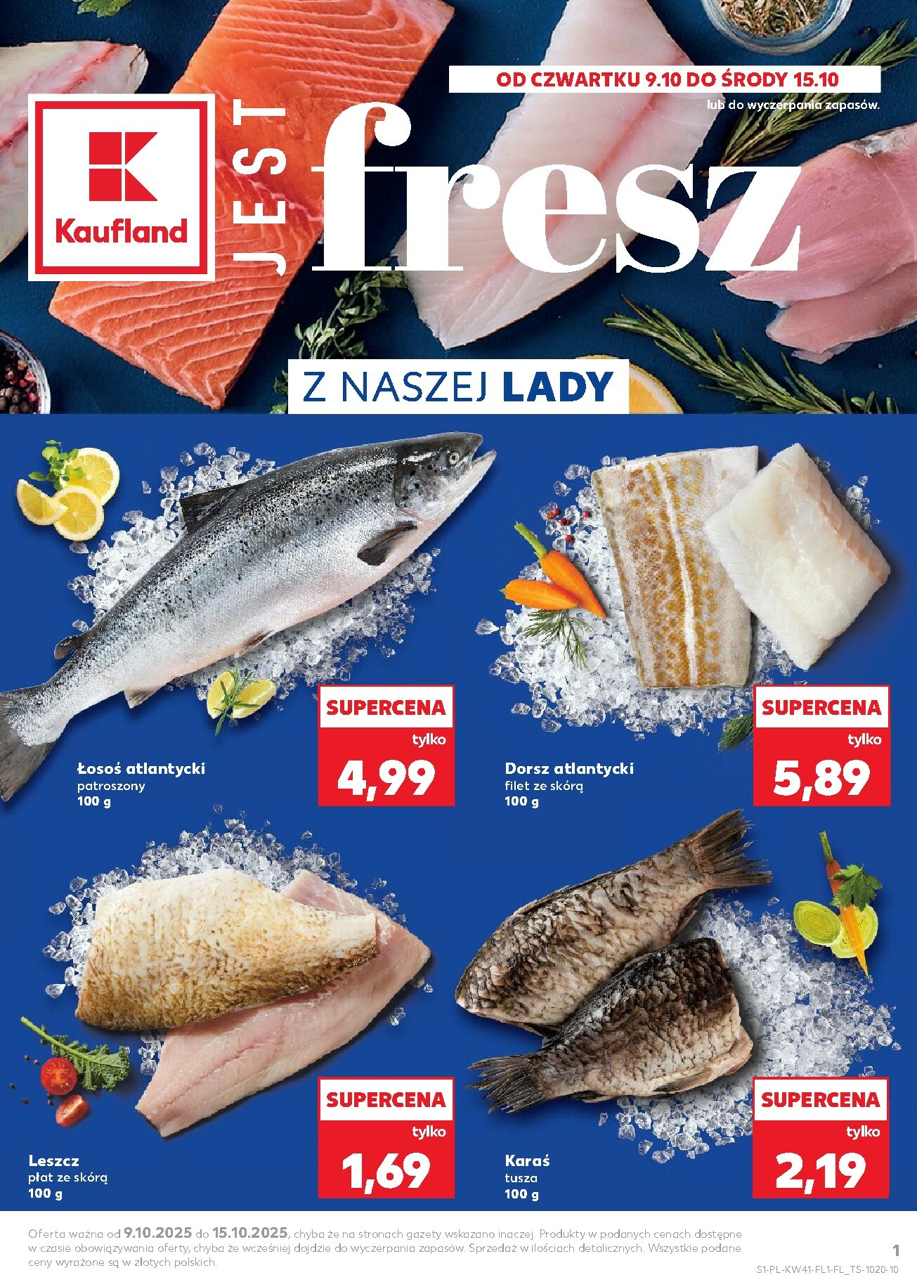 kaufland - Gazetka Kaufland - Fresz - ważna od 09.10. do 15.10.