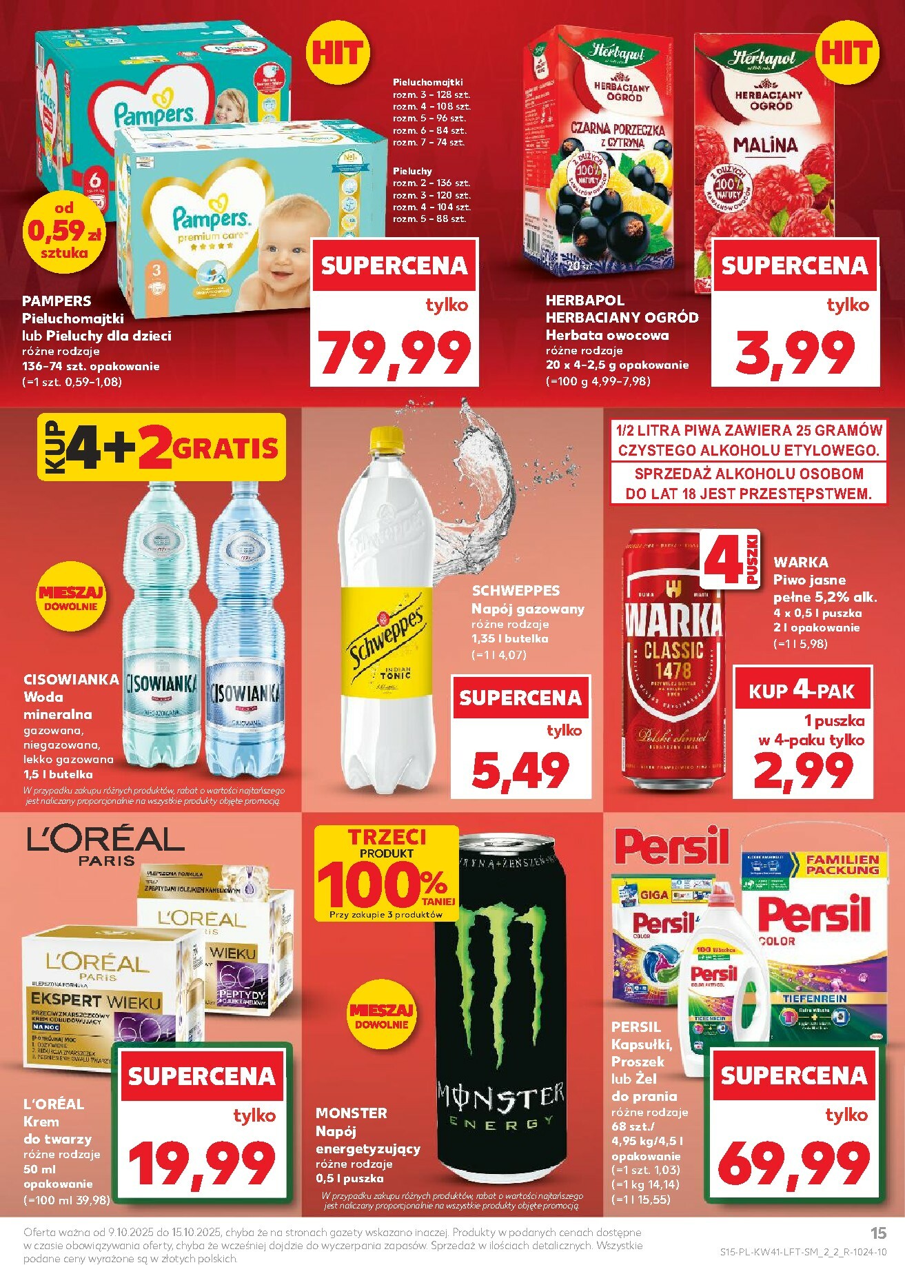kaufland - Gazetka Kaufland - ważna od 09.10. do 15.10. - page: 15