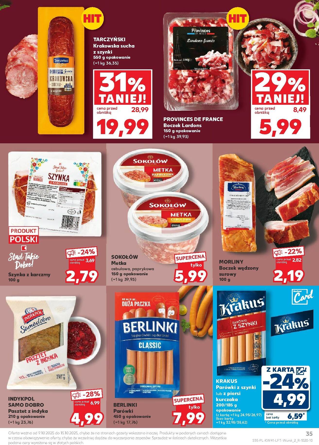 kaufland - Gazetka Kaufland - ważna od 09.10. do 15.10. - page: 35