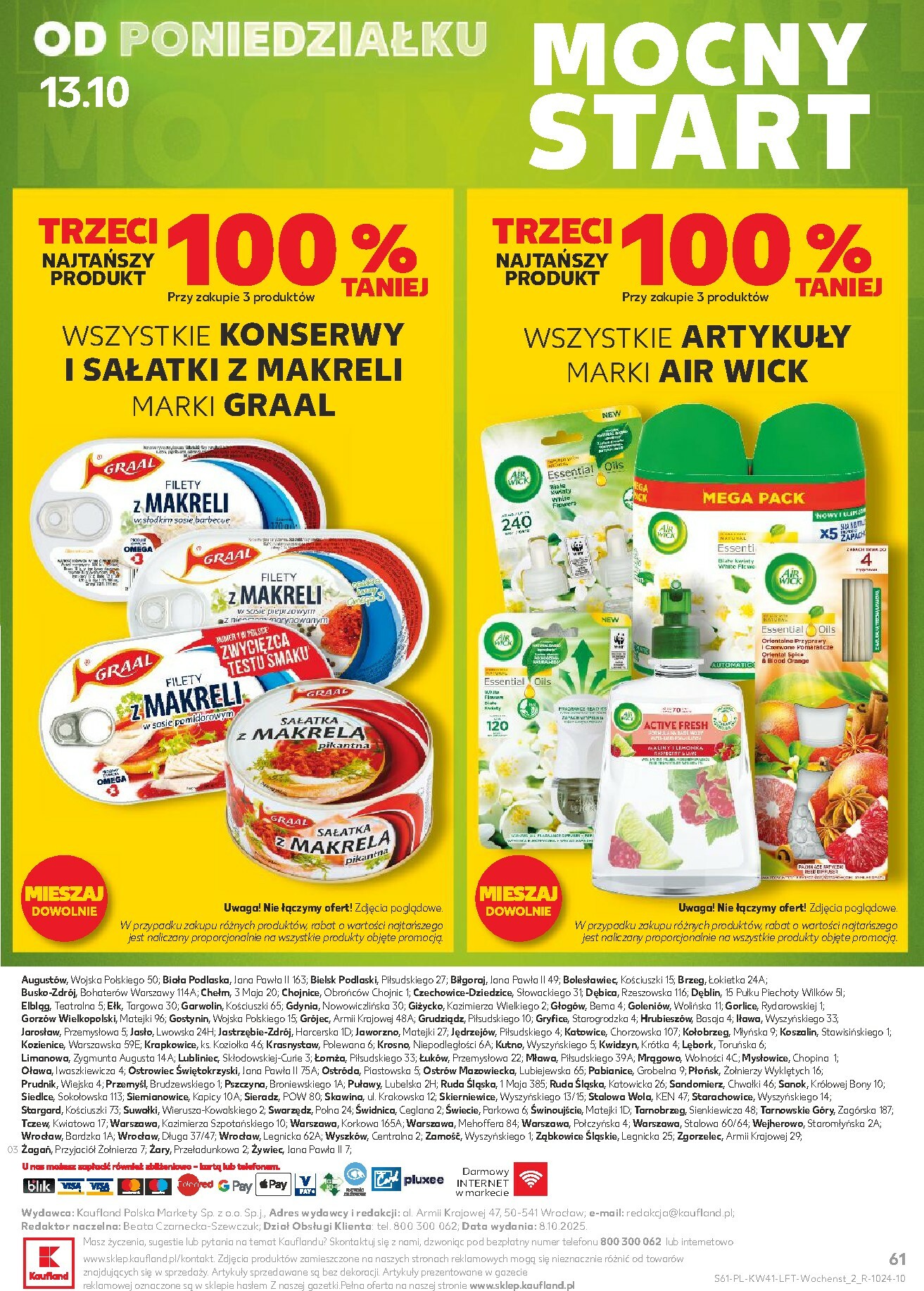 kaufland - Gazetka Kaufland - ważna od 09.10. do 15.10. - page: 61
